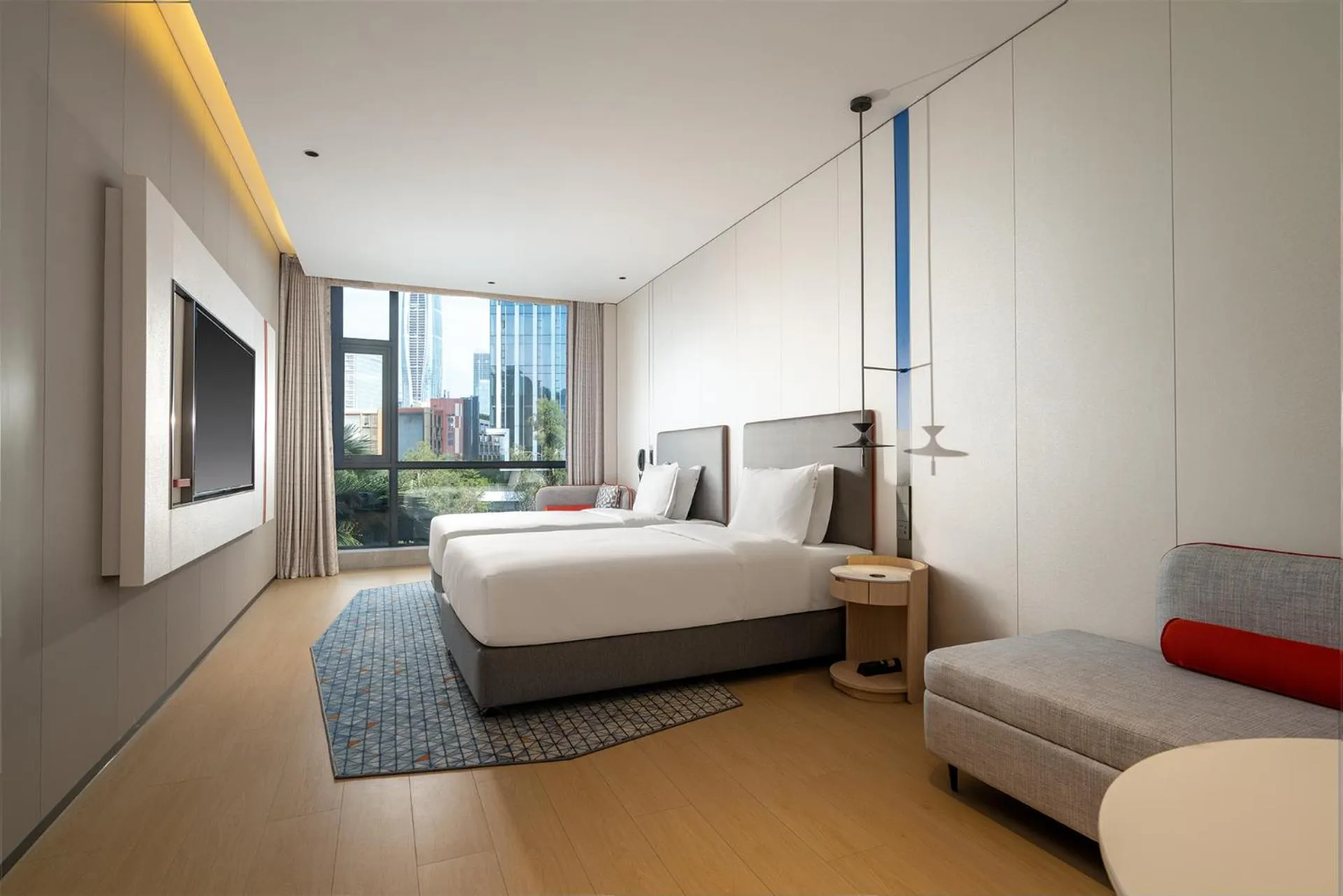 Bed in Holiday Inn Express Shenzhen Sports Center by IHG