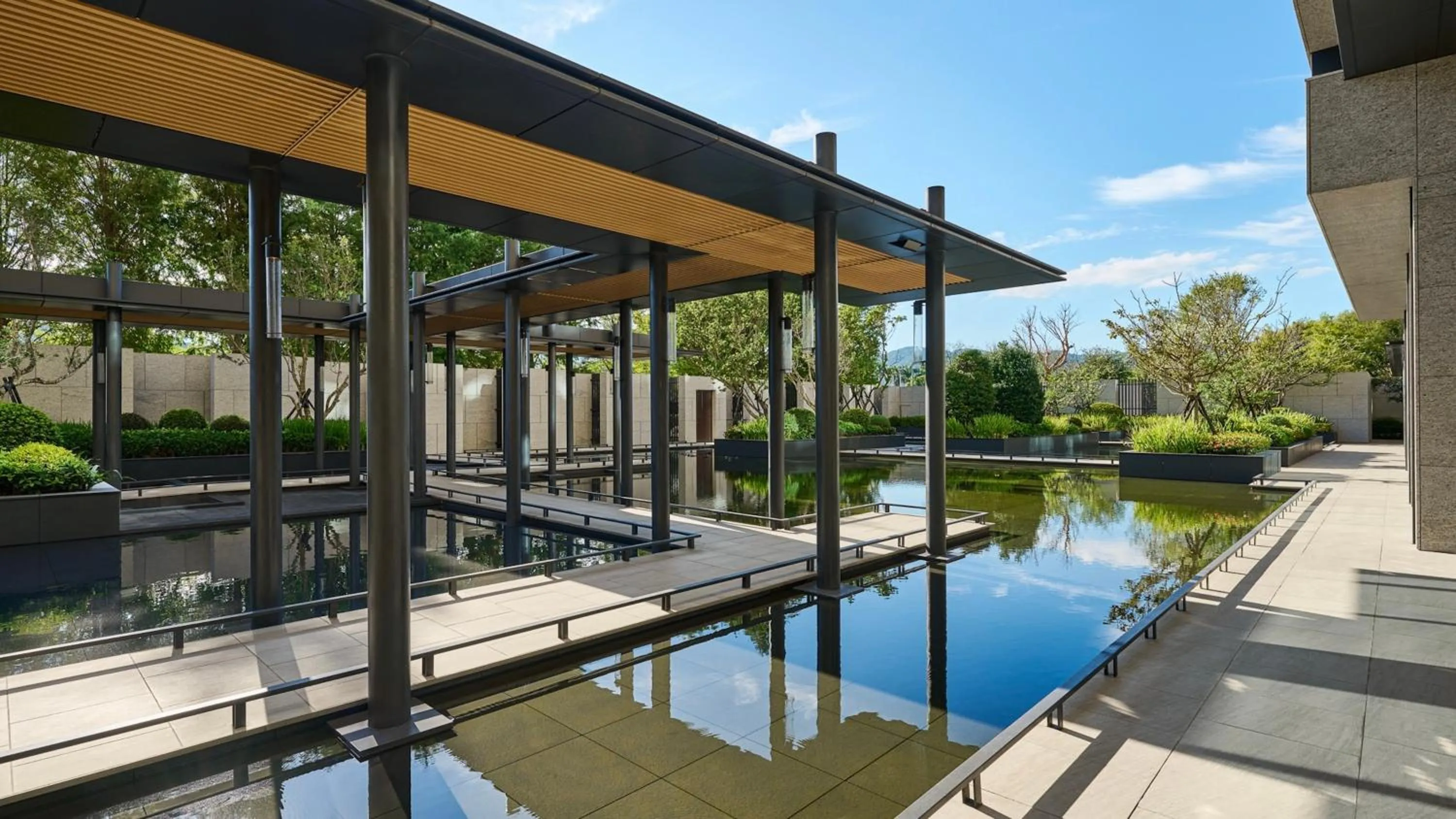 Property building in InterContinental Hotels New Taipei Hot Spring by IHG