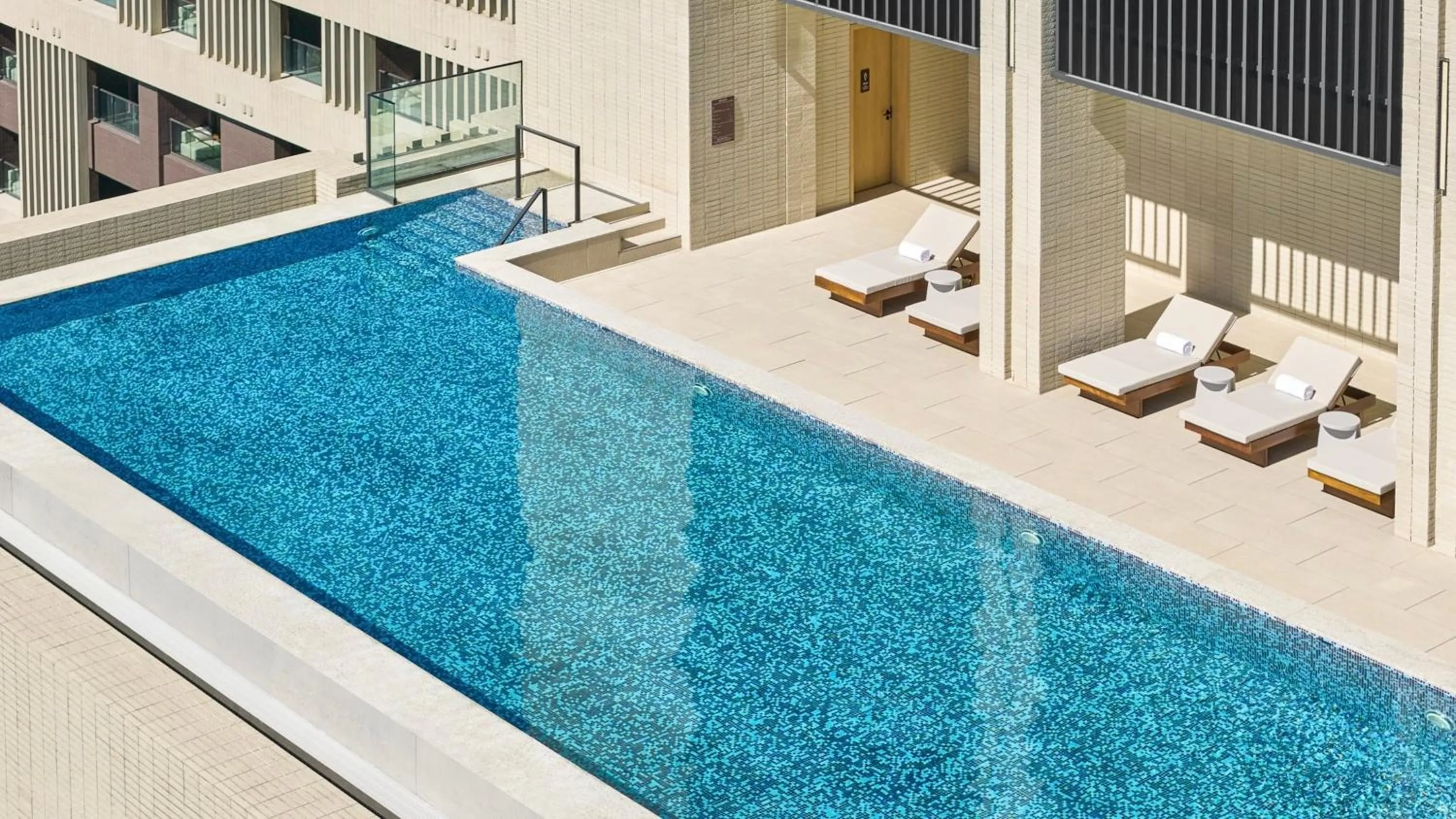 Swimming pool in InterContinental Hotels New Taipei Hot Spring by IHG