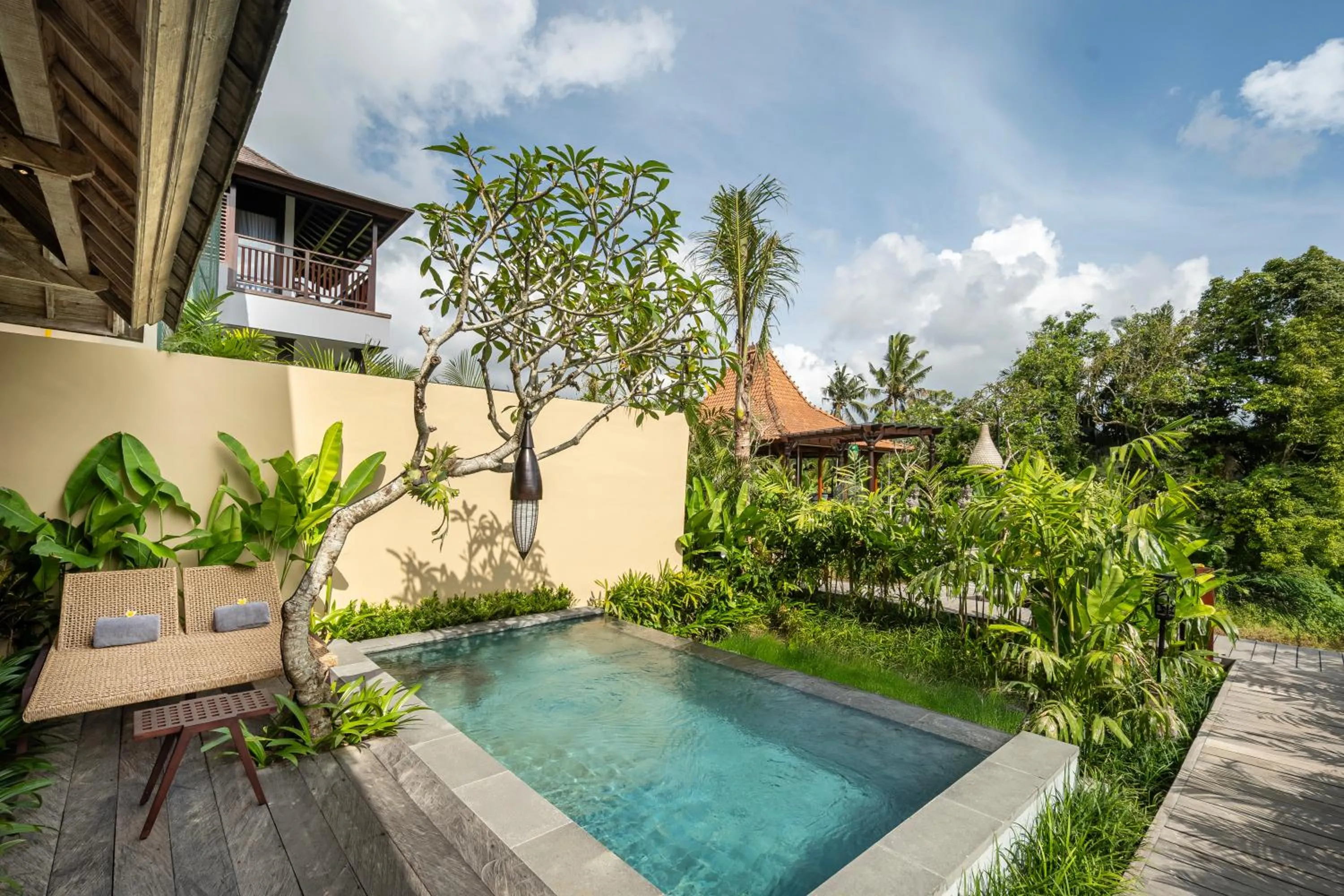 Garden view in Emana Abian Taksu