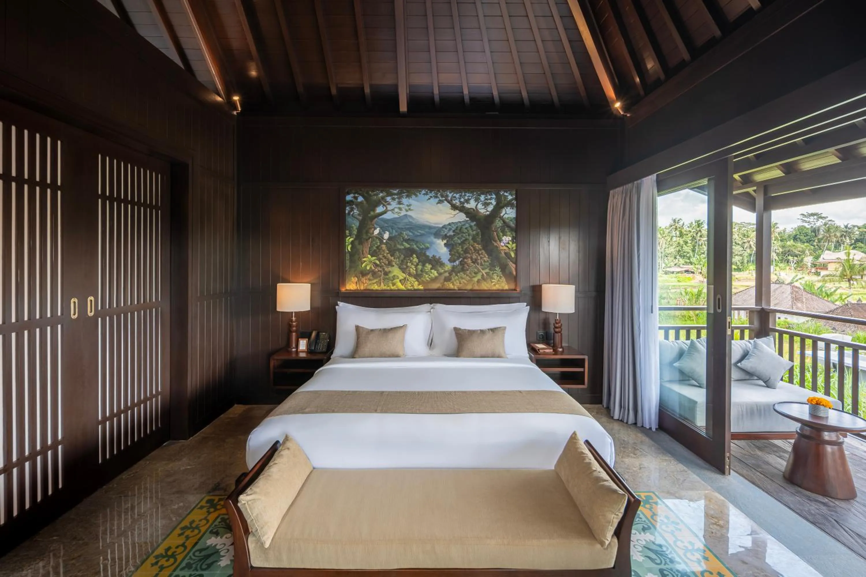 Bed in Emana Abian Taksu