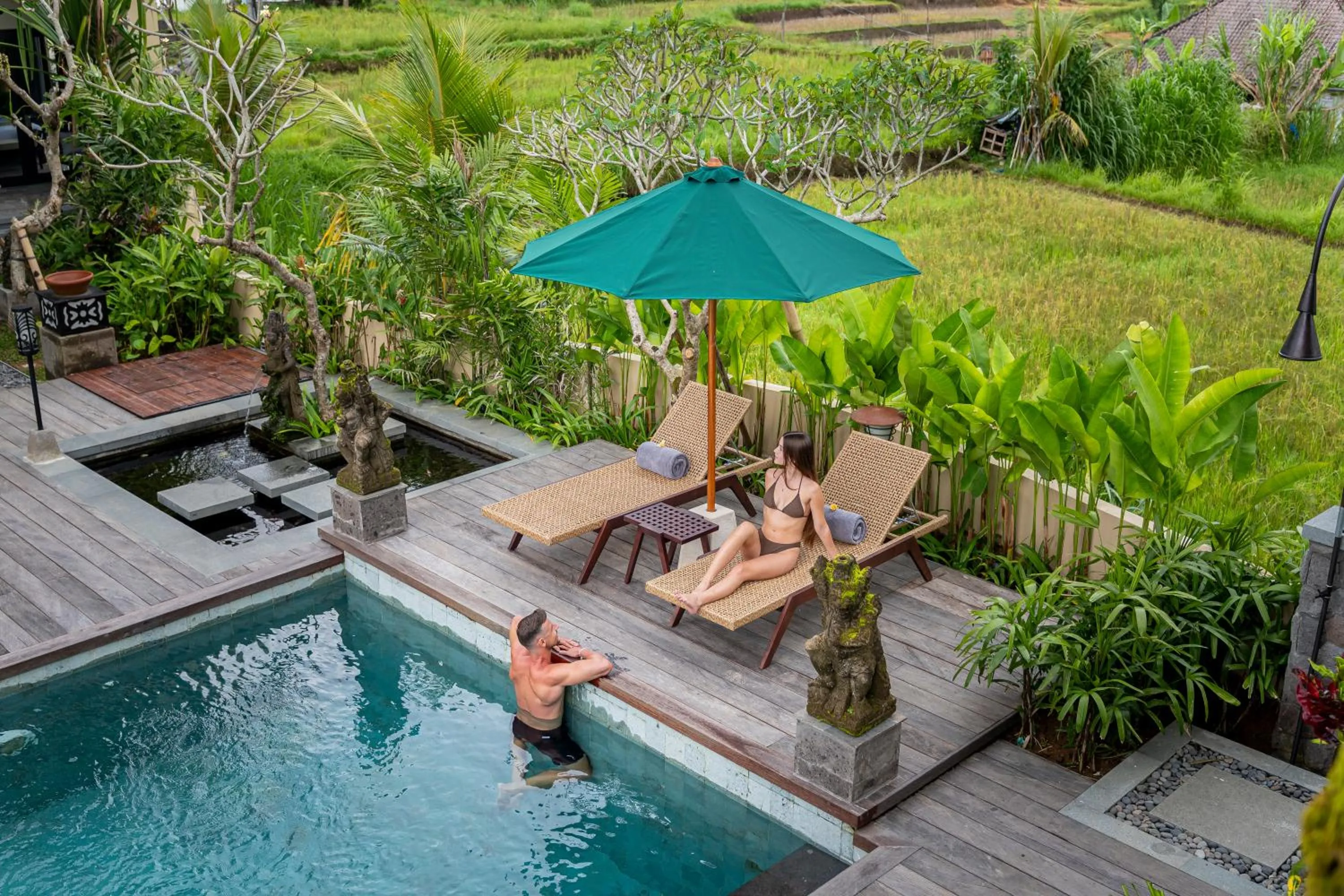 Natural landscape in Emana Abian Taksu