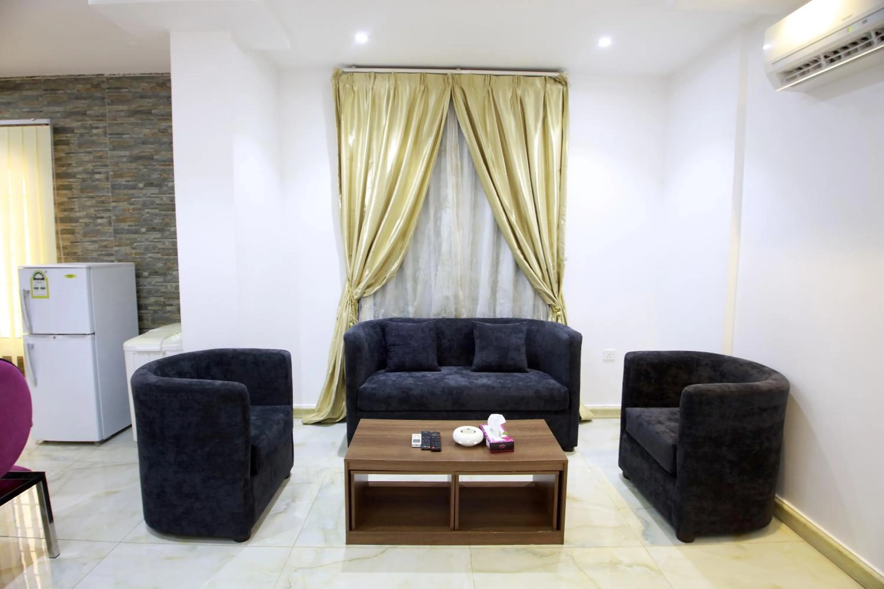 Seating area in Developed view Hotel