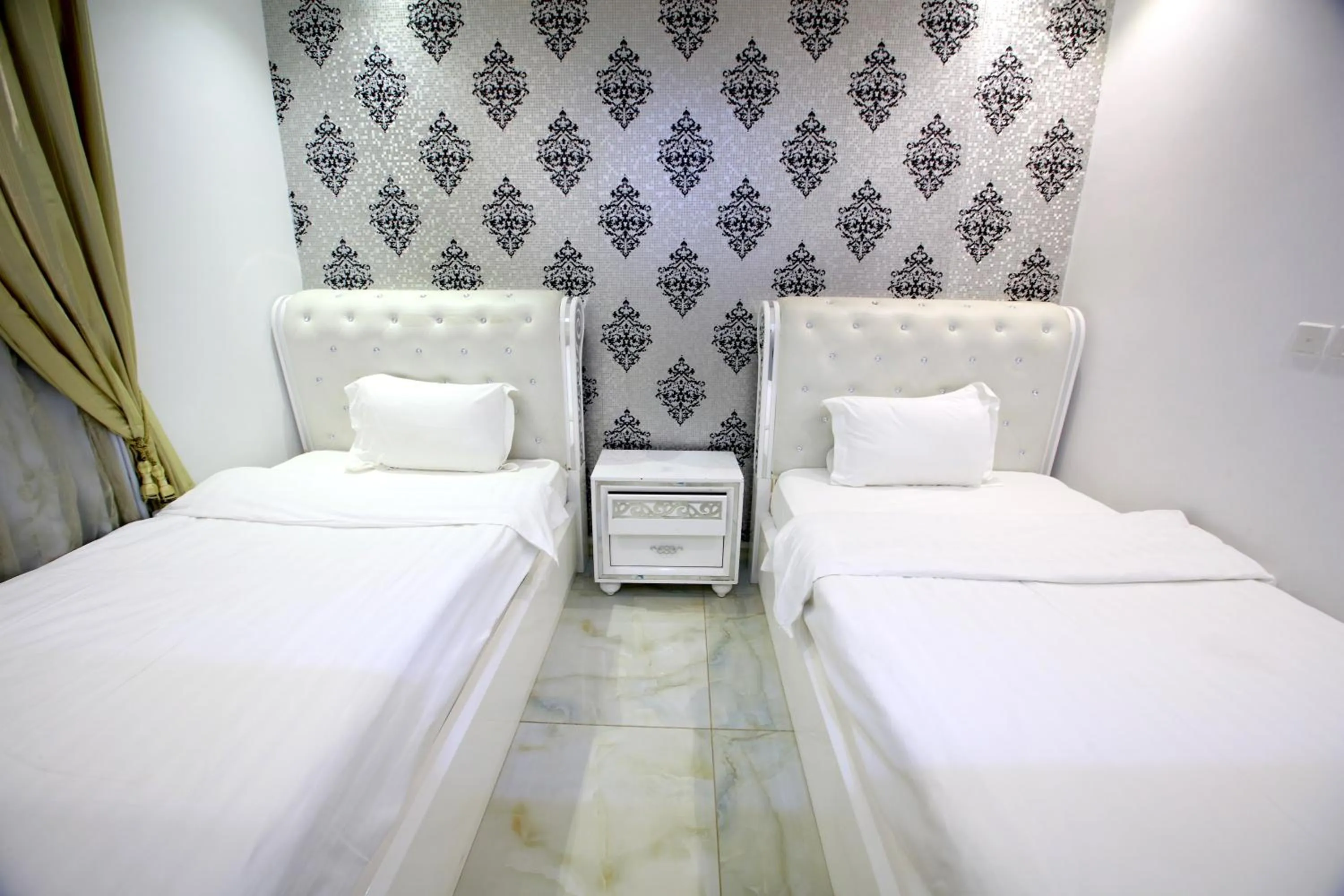 Bedroom, Bed in Developed view Hotel