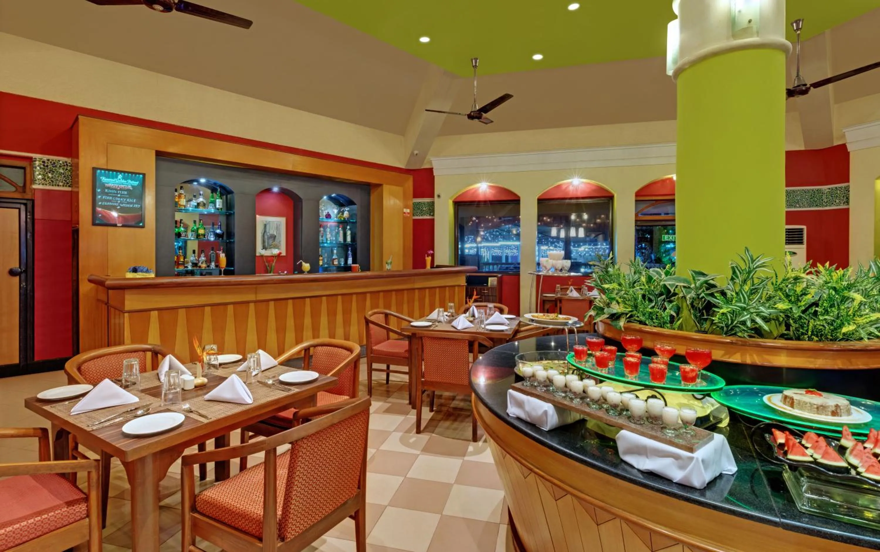 Restaurant/places to eat in The Fern Kesarval Hotel & Spa, Verna Plateau - Goa