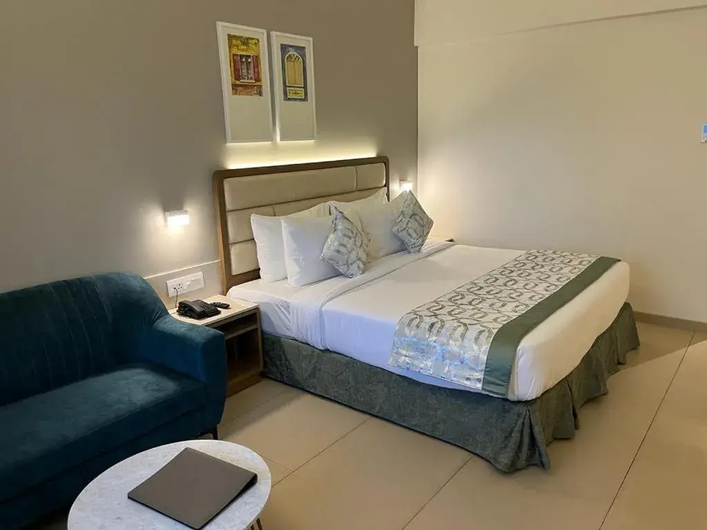 Standard Double or Twin Room - single occupancy - Early check-in & Late check-out up to 3 hours (on availability), 20% discount on food and beverage in The Fern Kesarval Hotel & Spa, Verna Plateau - Goa Standard Double or Twin Room - single occupancy - Early check-in & Late check-out up to 3 hours (on availability), 20% discount on food and beverage in The Fern Kesarval Hotel & Spa, Verna Plateau - Goa