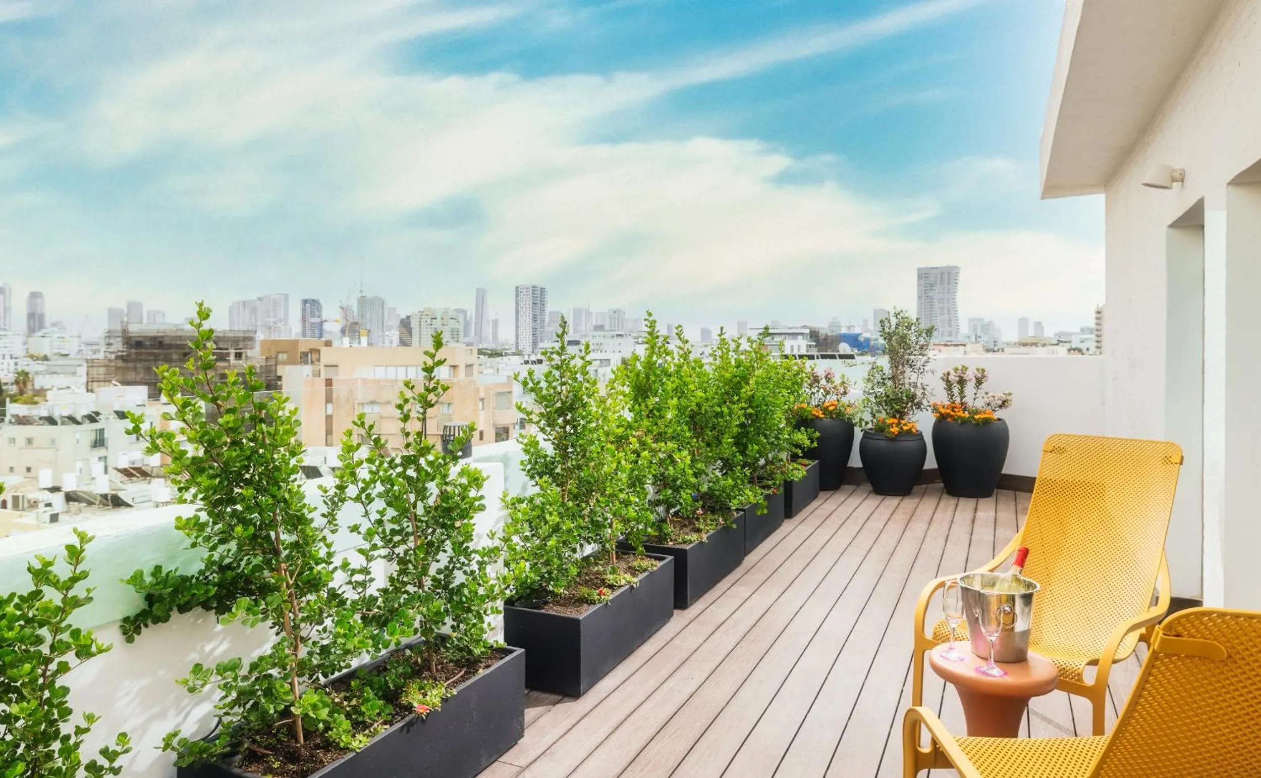 Balcony/Terrace in PLAY Seaport Suite Hotel TLV