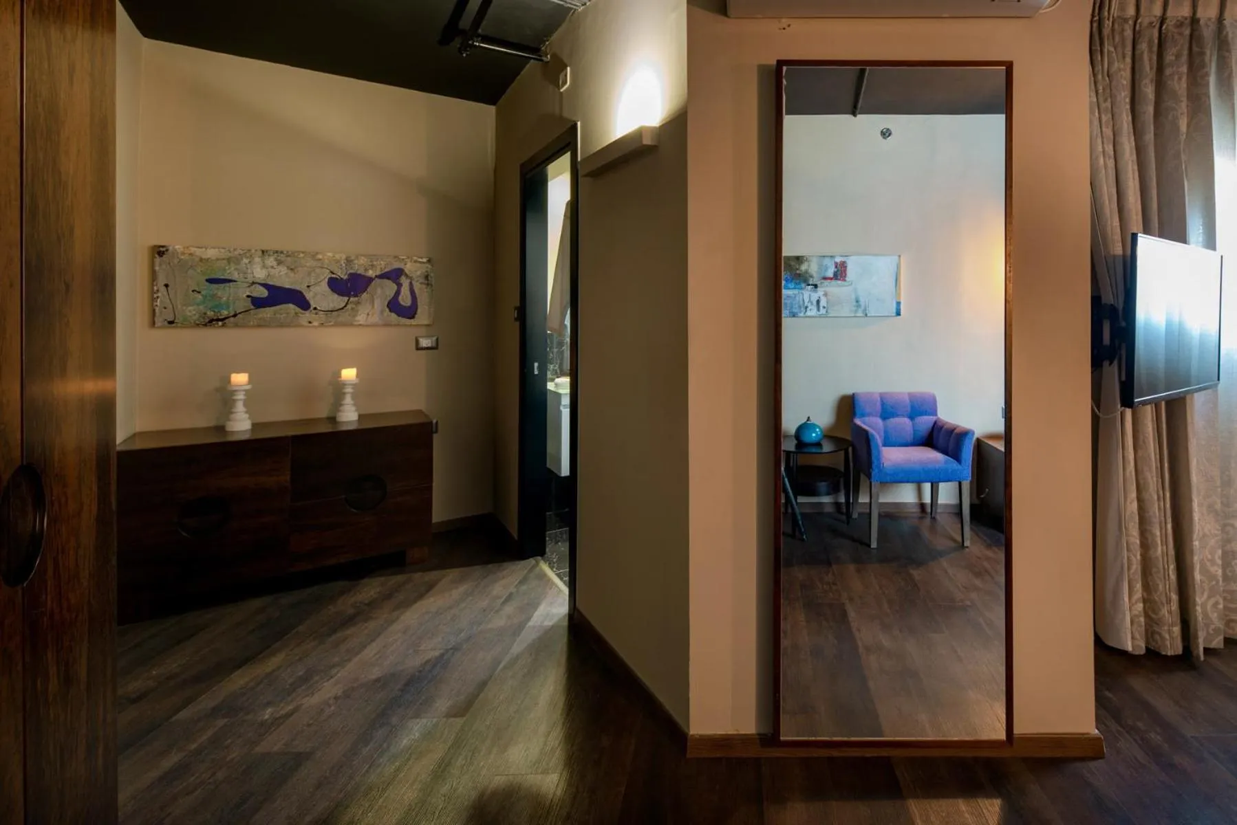 Bedroom in PLAY Seaport Suite Hotel TLV