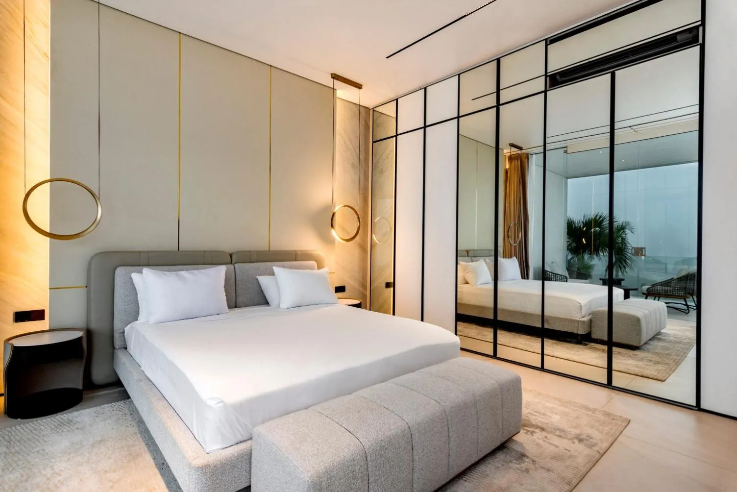 Bedroom, Bed in Sky Star Ocean View Uluwatu