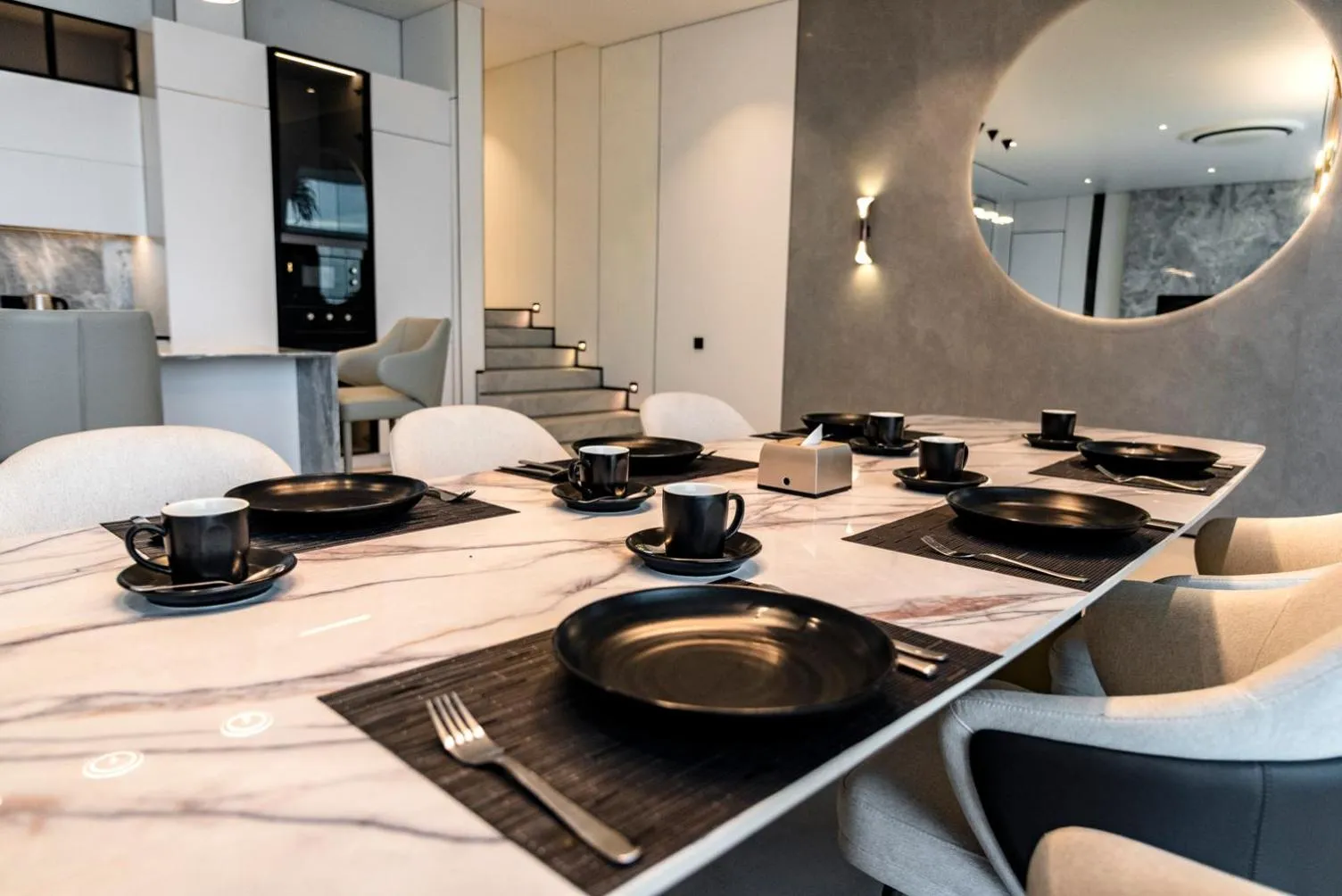 Kitchen or kitchenette in Sky Star Ocean View Uluwatu