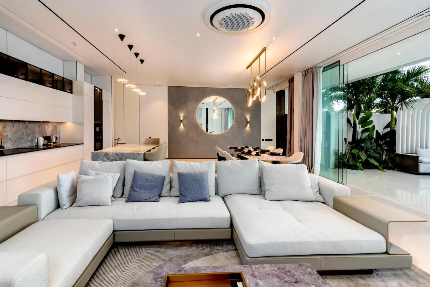 Living room in Sky Star Ocean View Uluwatu