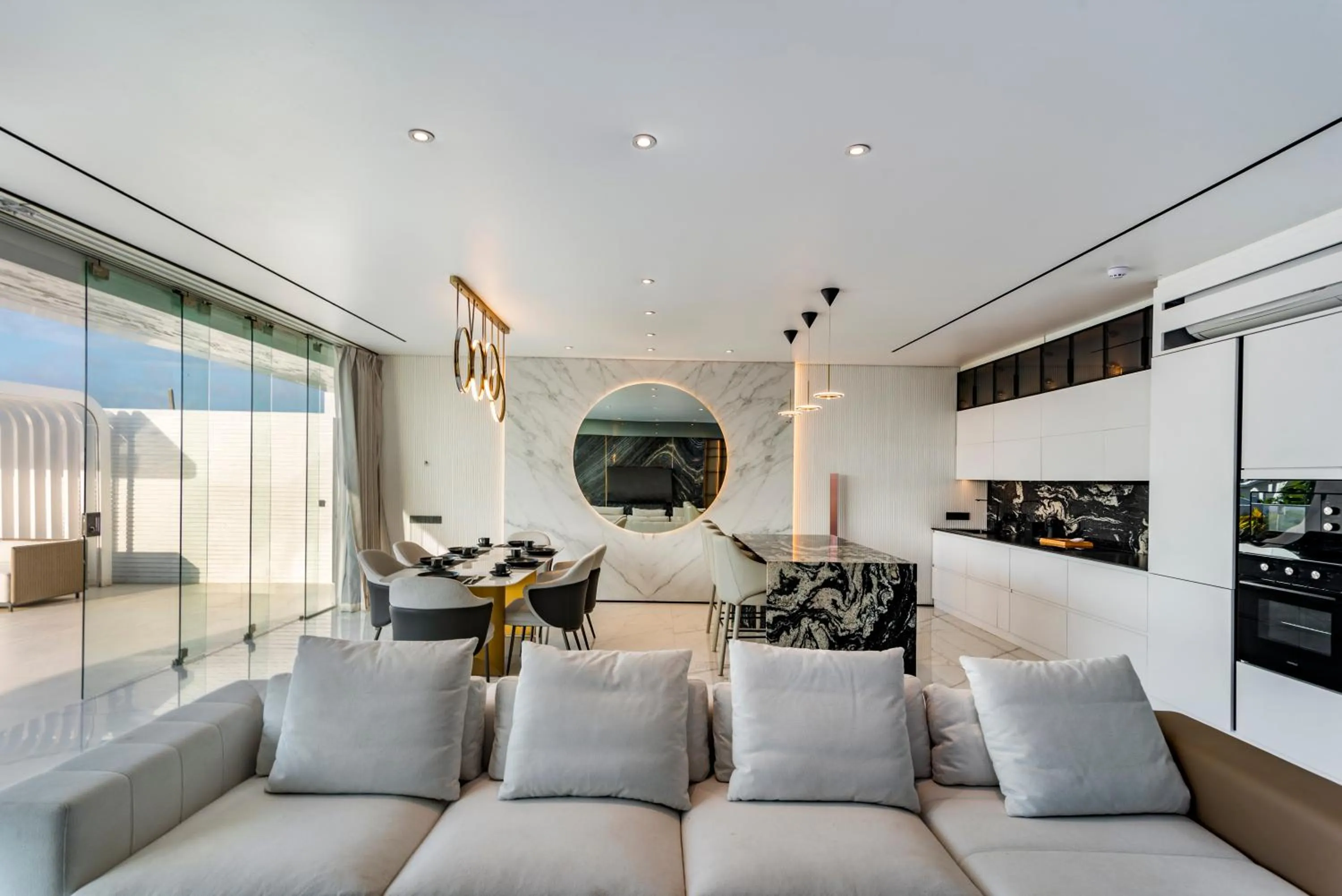 Seating area in Sky Star Uluwatu