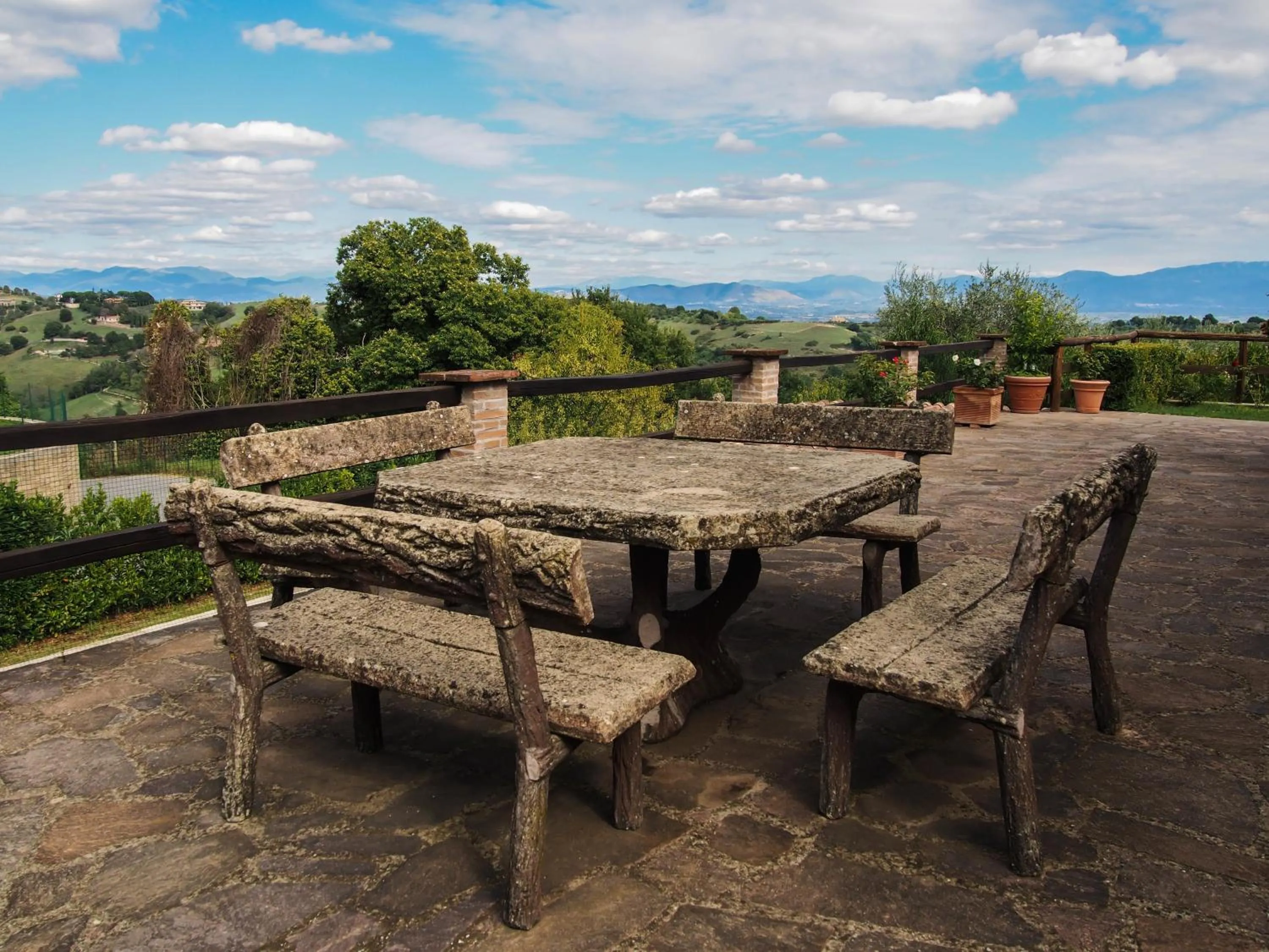 Garden in Bed And Bikers