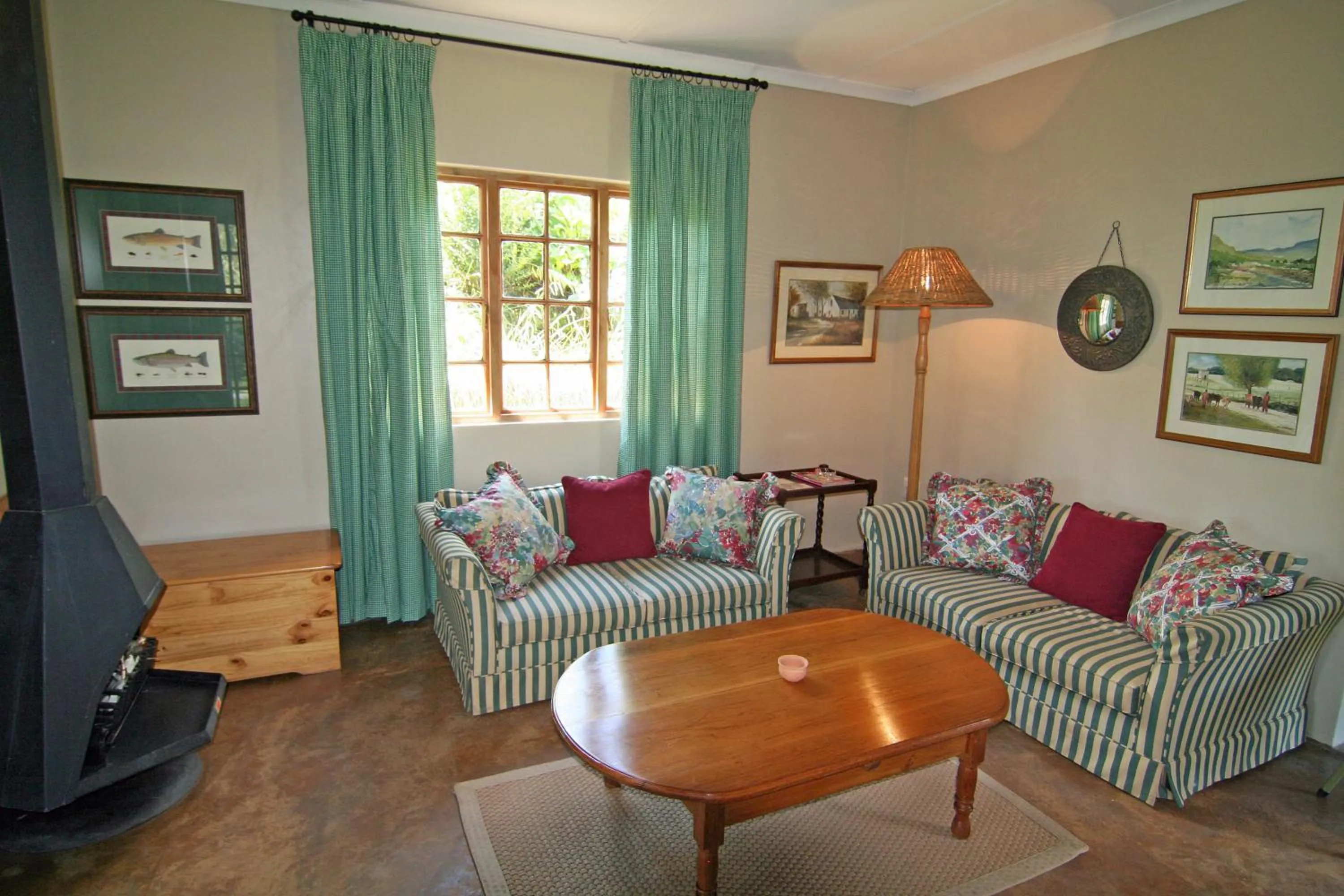 Seating area in Mkomazana Mountain Cottages