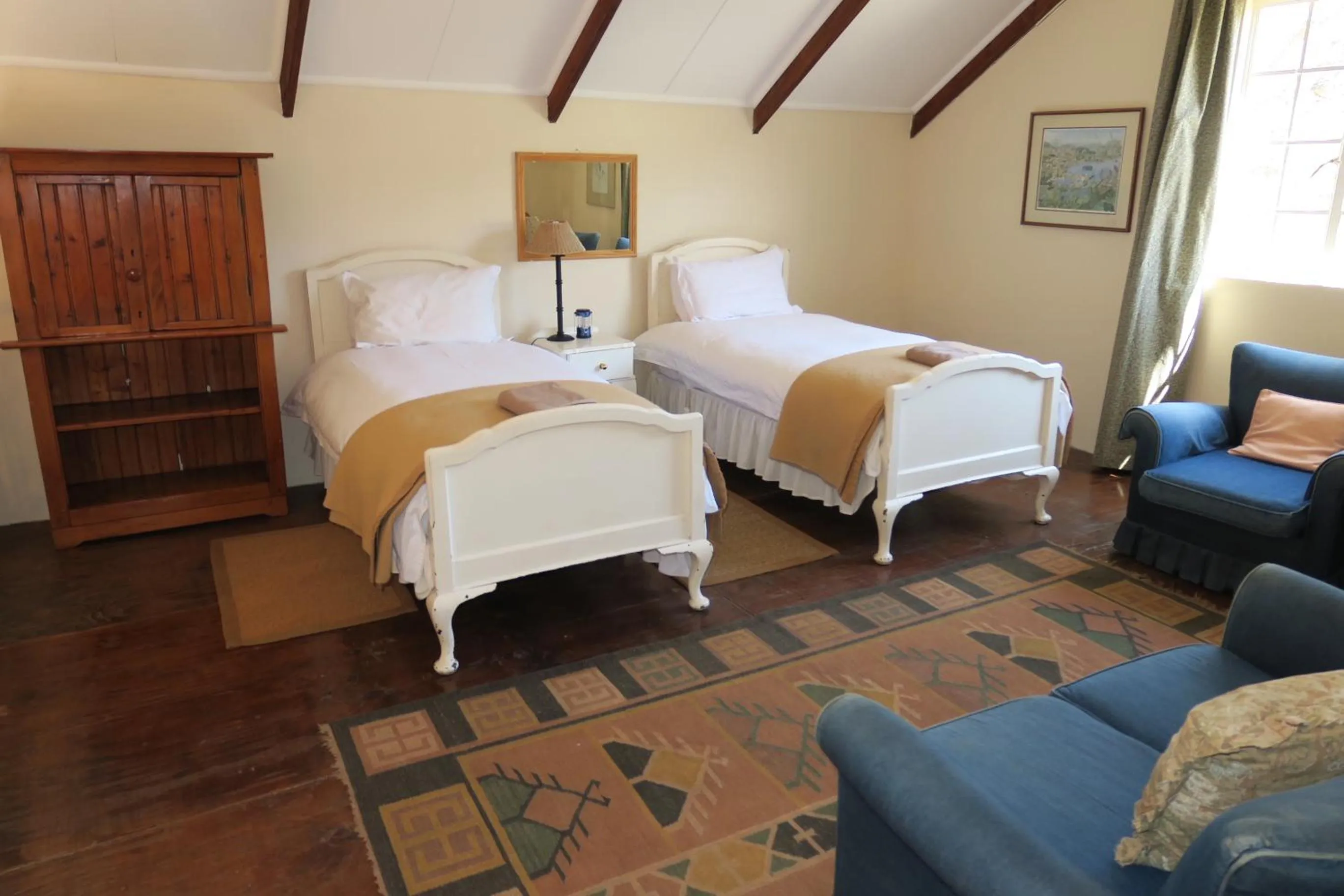 Bed in Mkomazana Mountain Cottages
