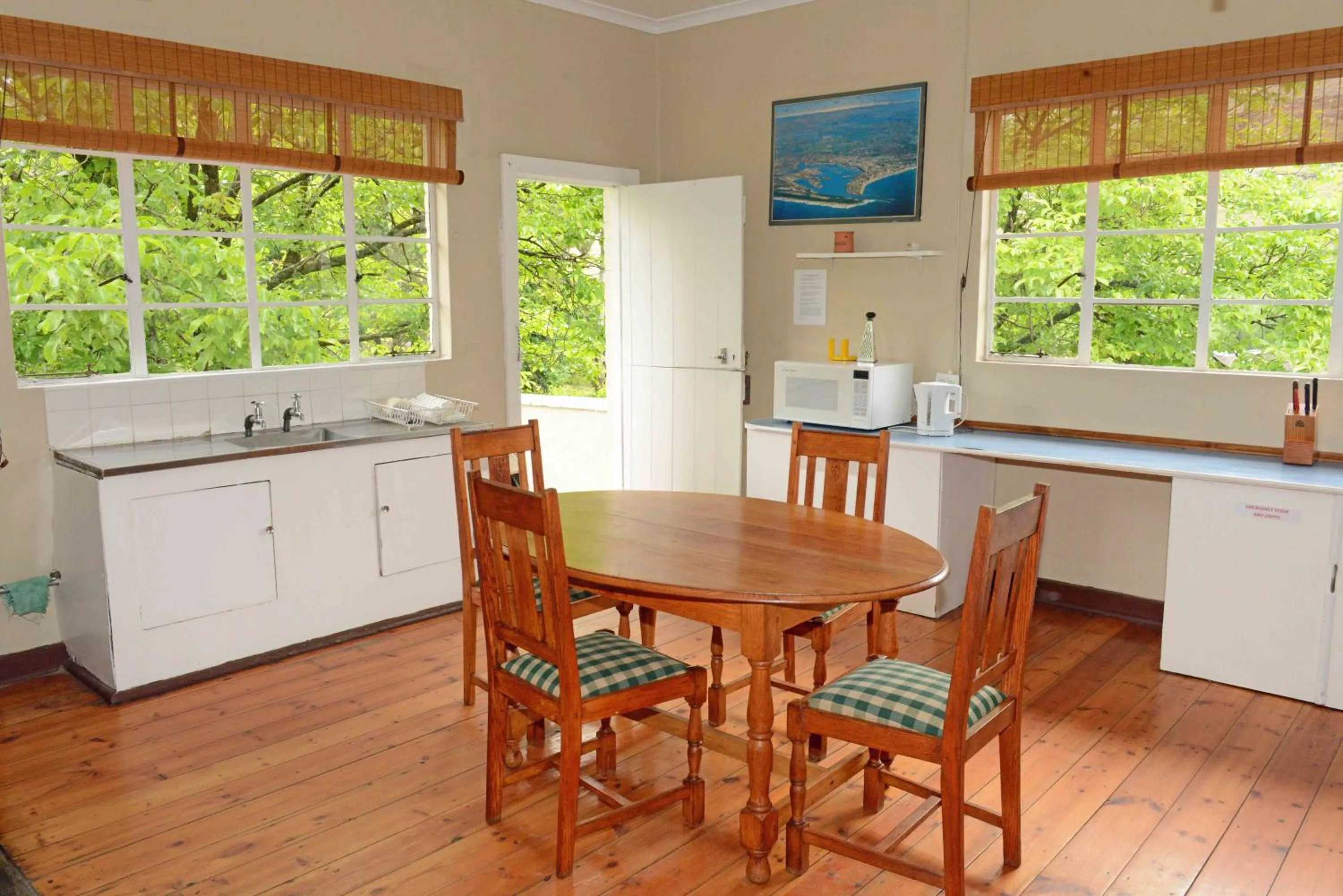 Living room in Mkomazana Mountain Cottages