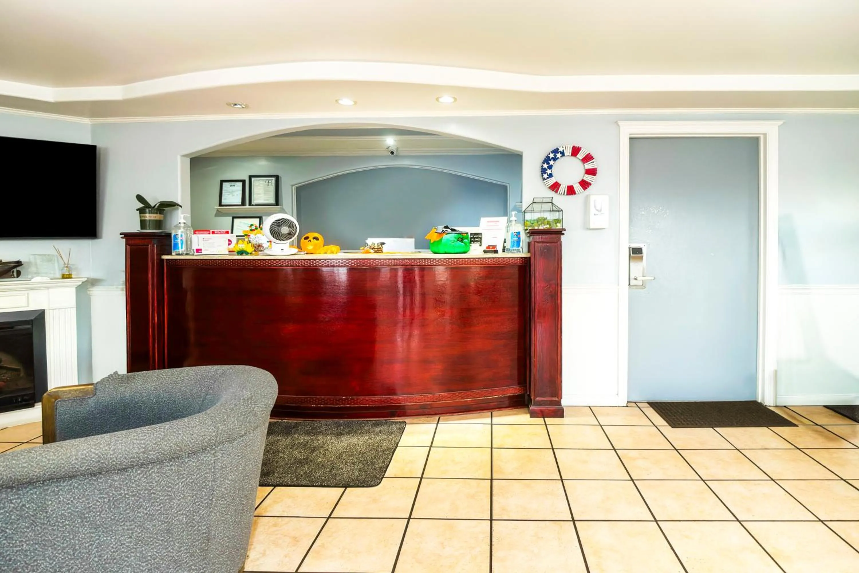 Lobby or reception in Hotel O Haven Inn Huntsville AL US 72