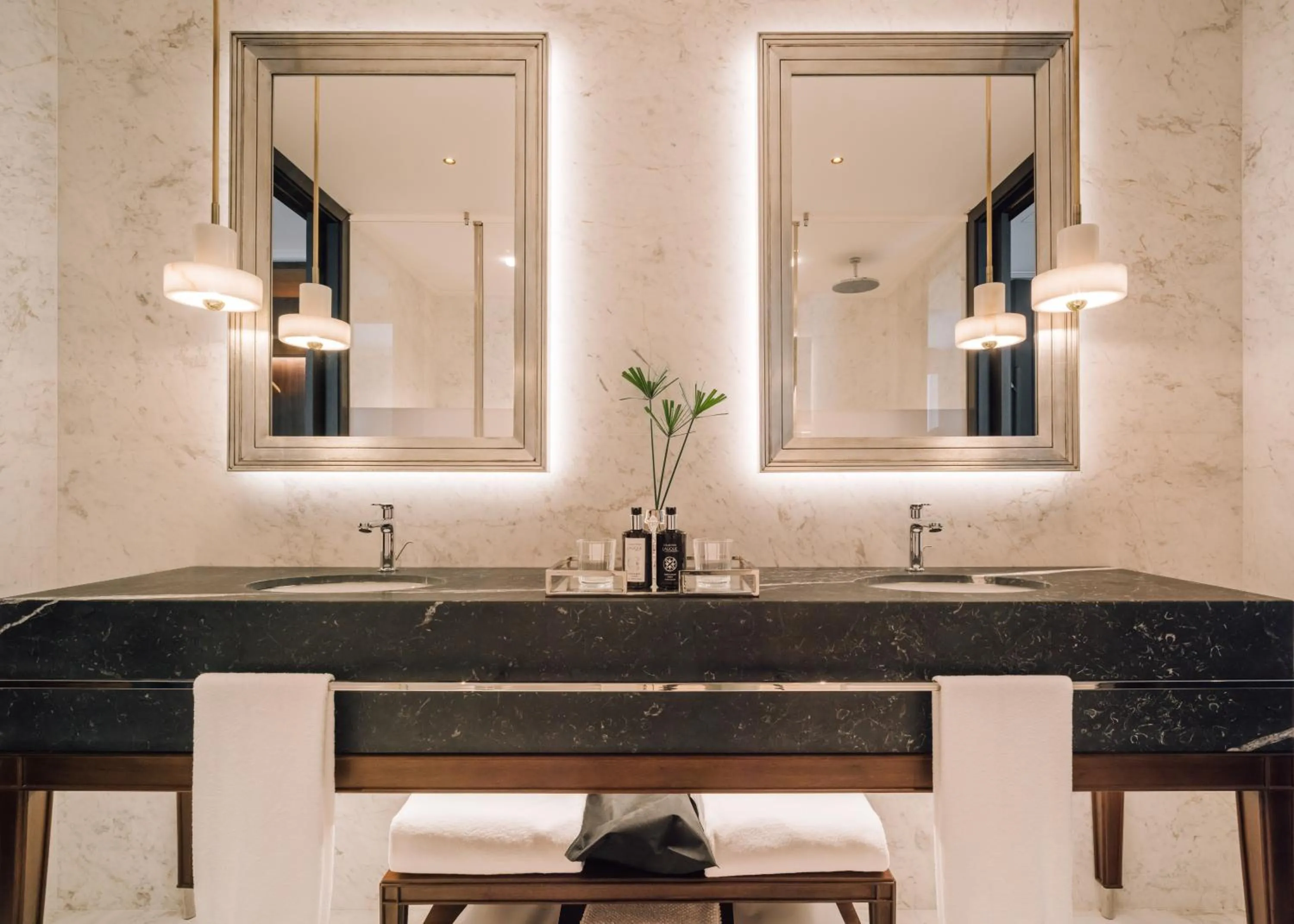 Bathroom in MYTHIC SANA Downtown Suites