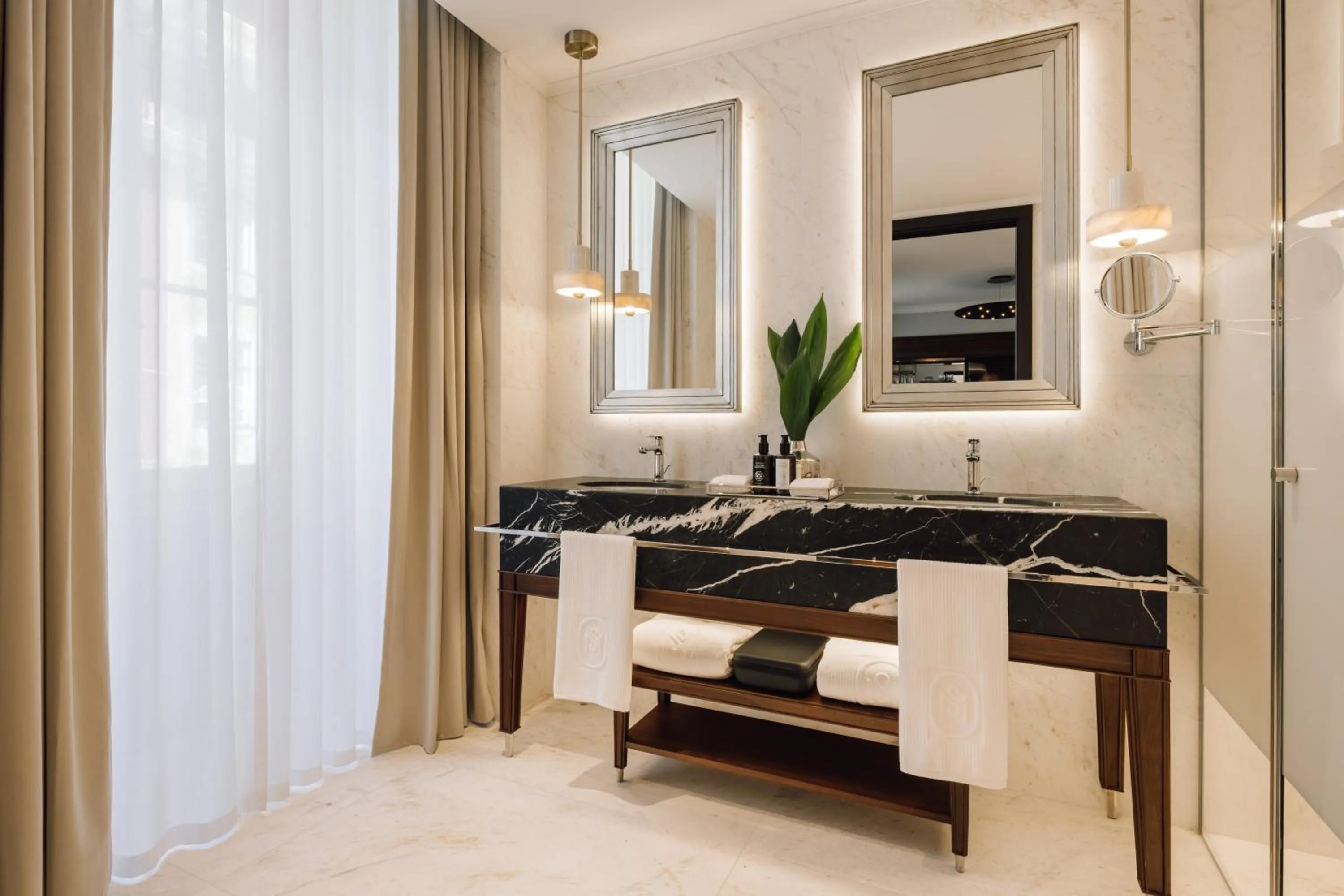 Bathroom in MYTHIC SANA Downtown Suites