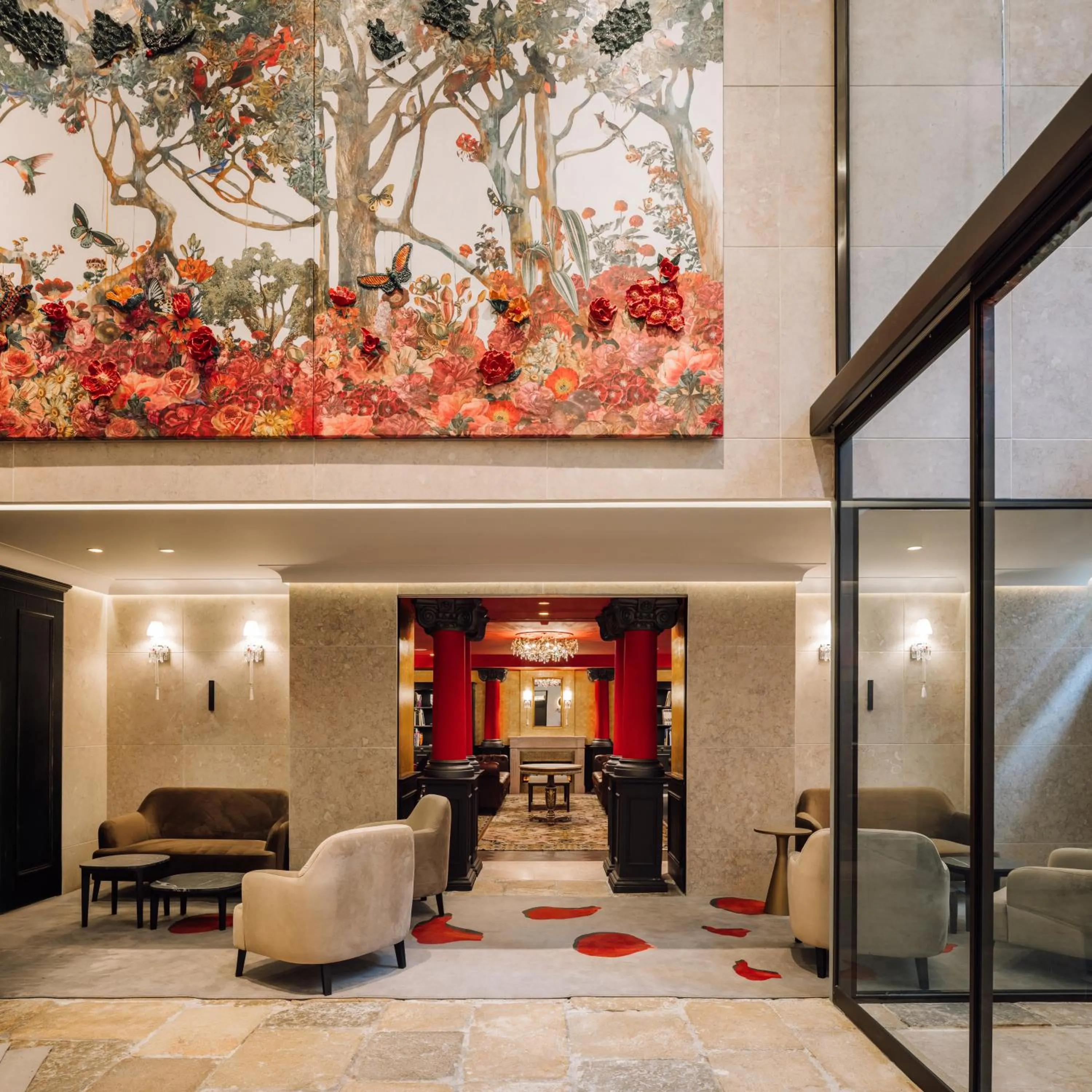Lobby or reception in MYTHIC SANA Downtown Suites