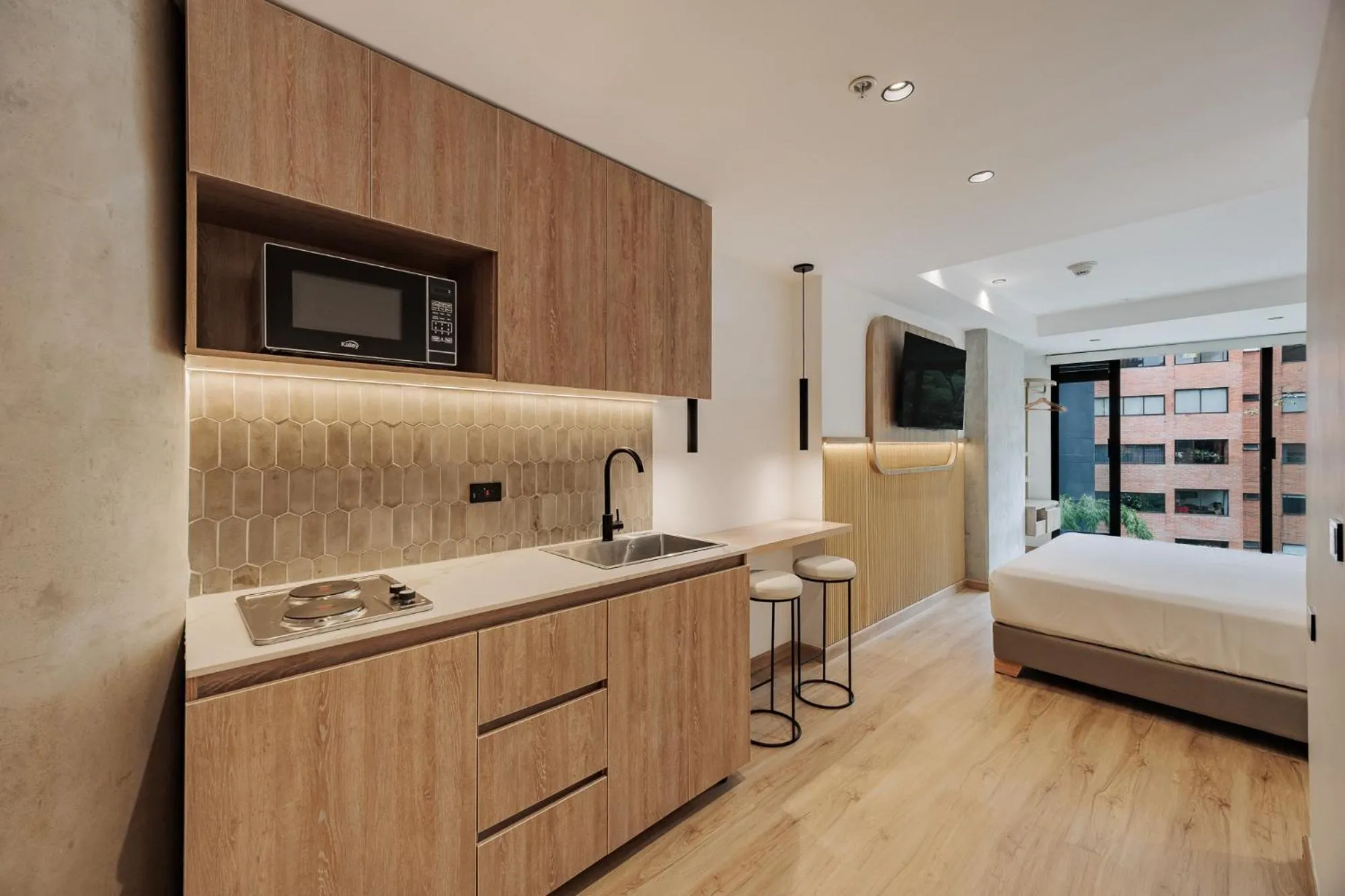 Studio with Balcony in Lomm By Somos The Group