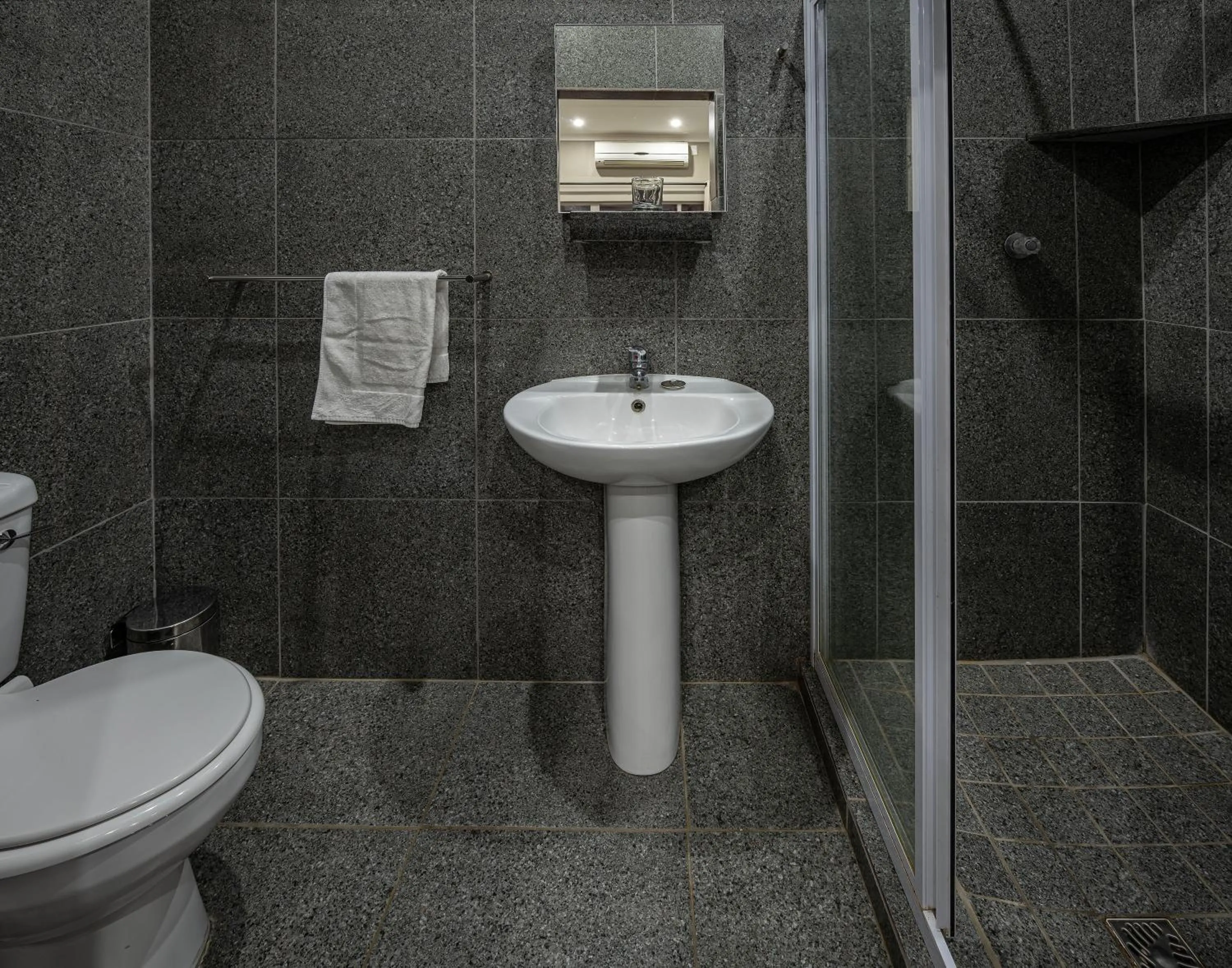 Shower in Calvinia Hotel