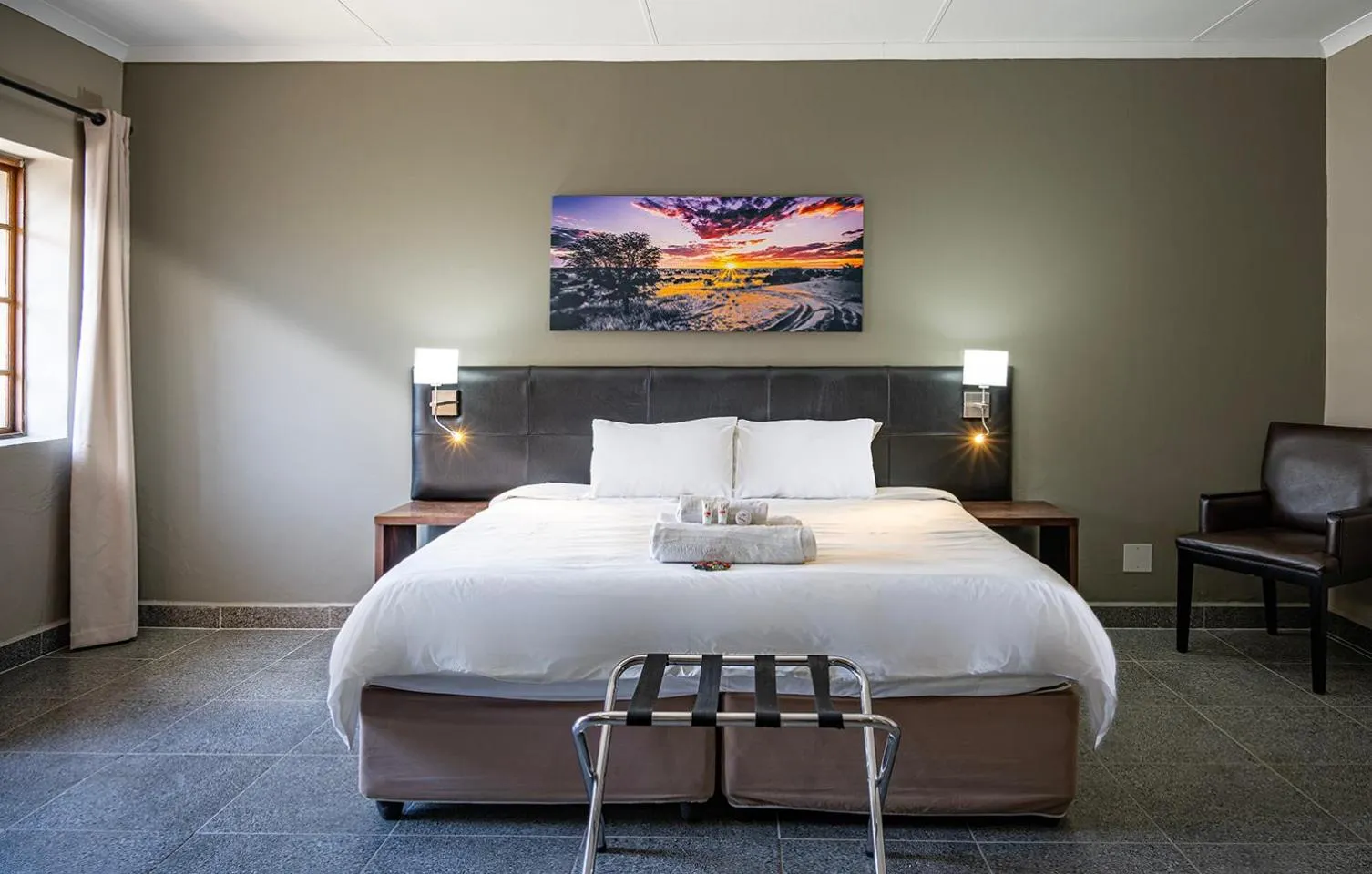 Bed in Calvinia Hotel