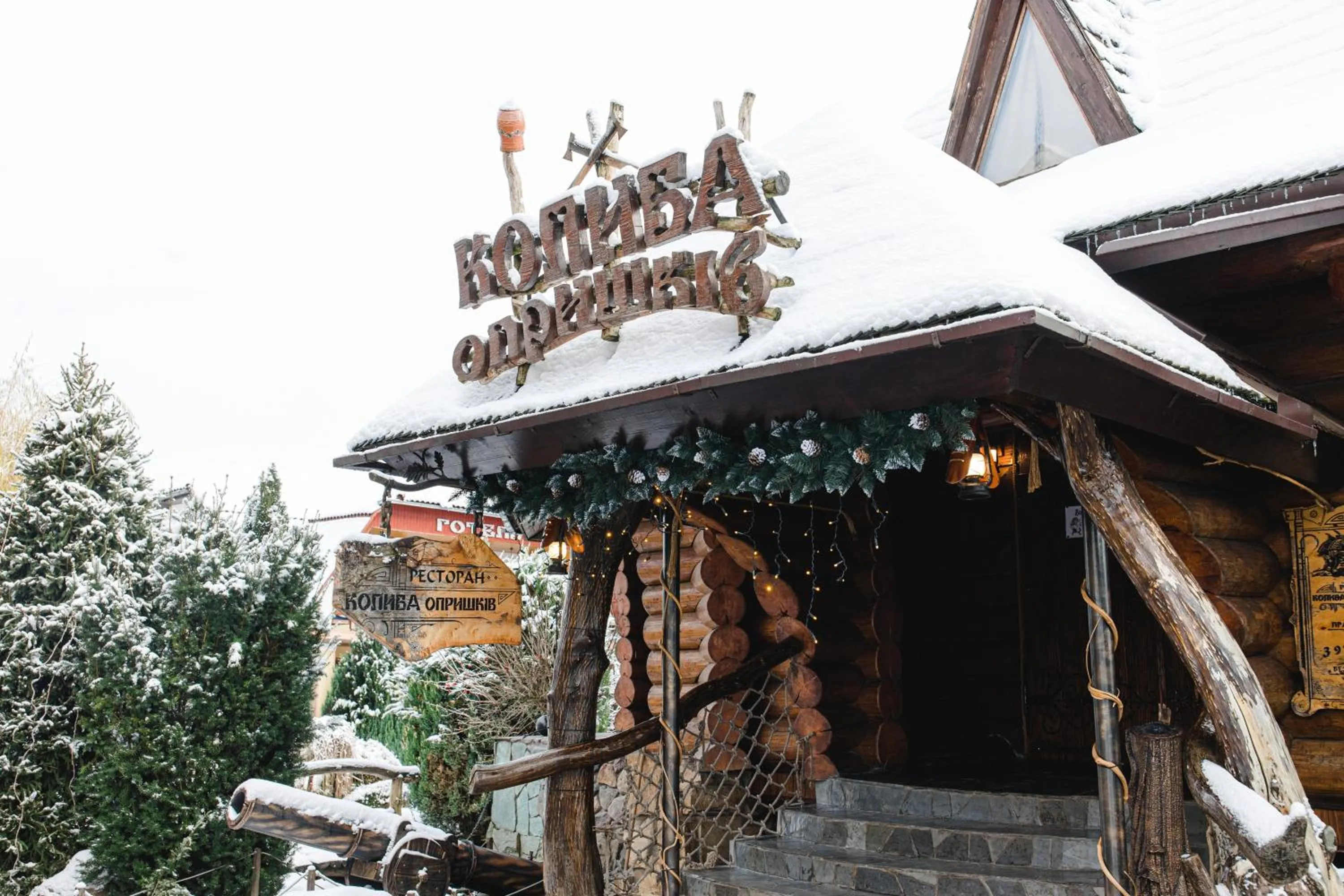 Property building in Kolyba Opryshkiv