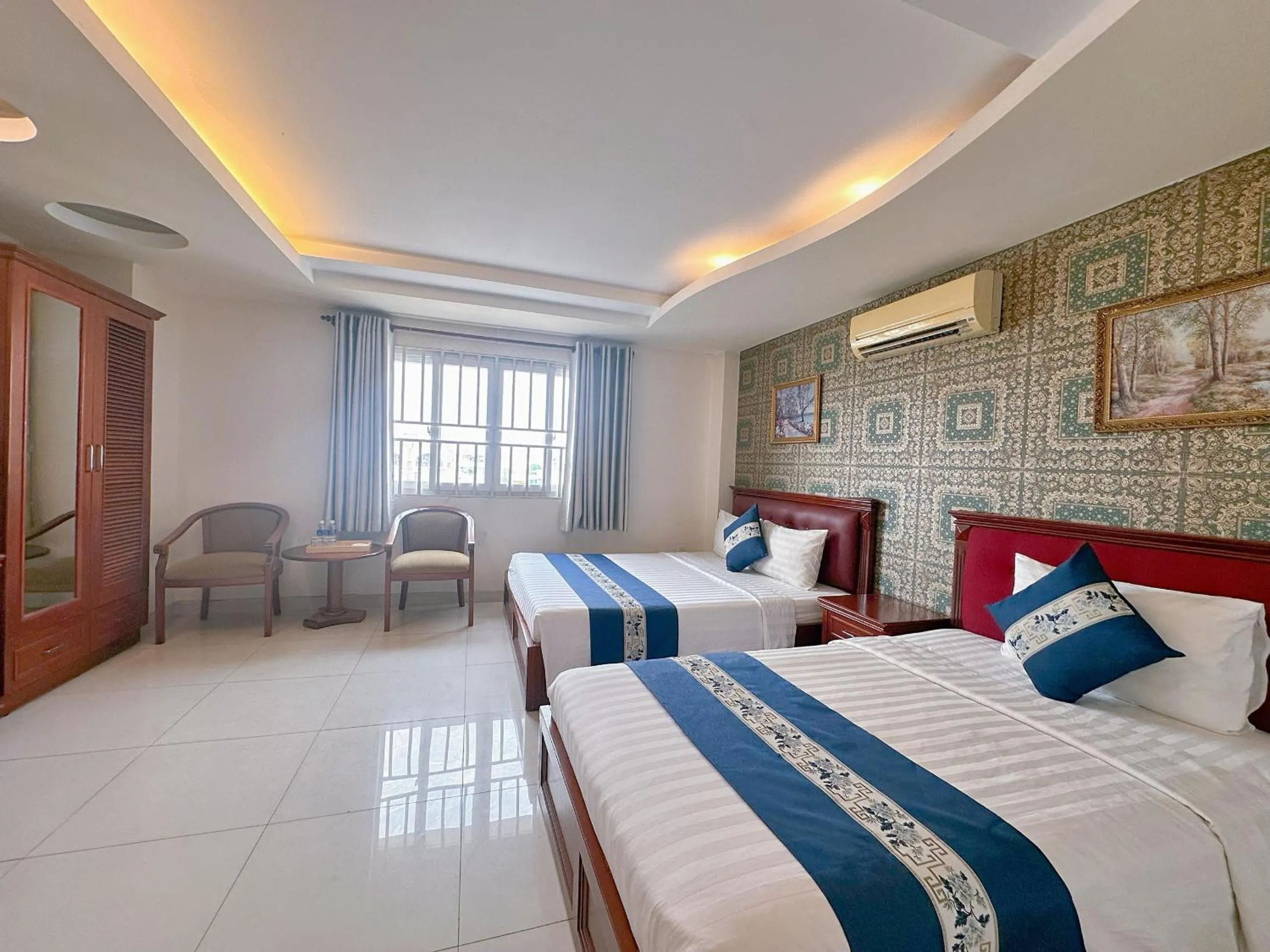 Bedroom, Bed in Kim Dung Hotel Tran Quang Khai