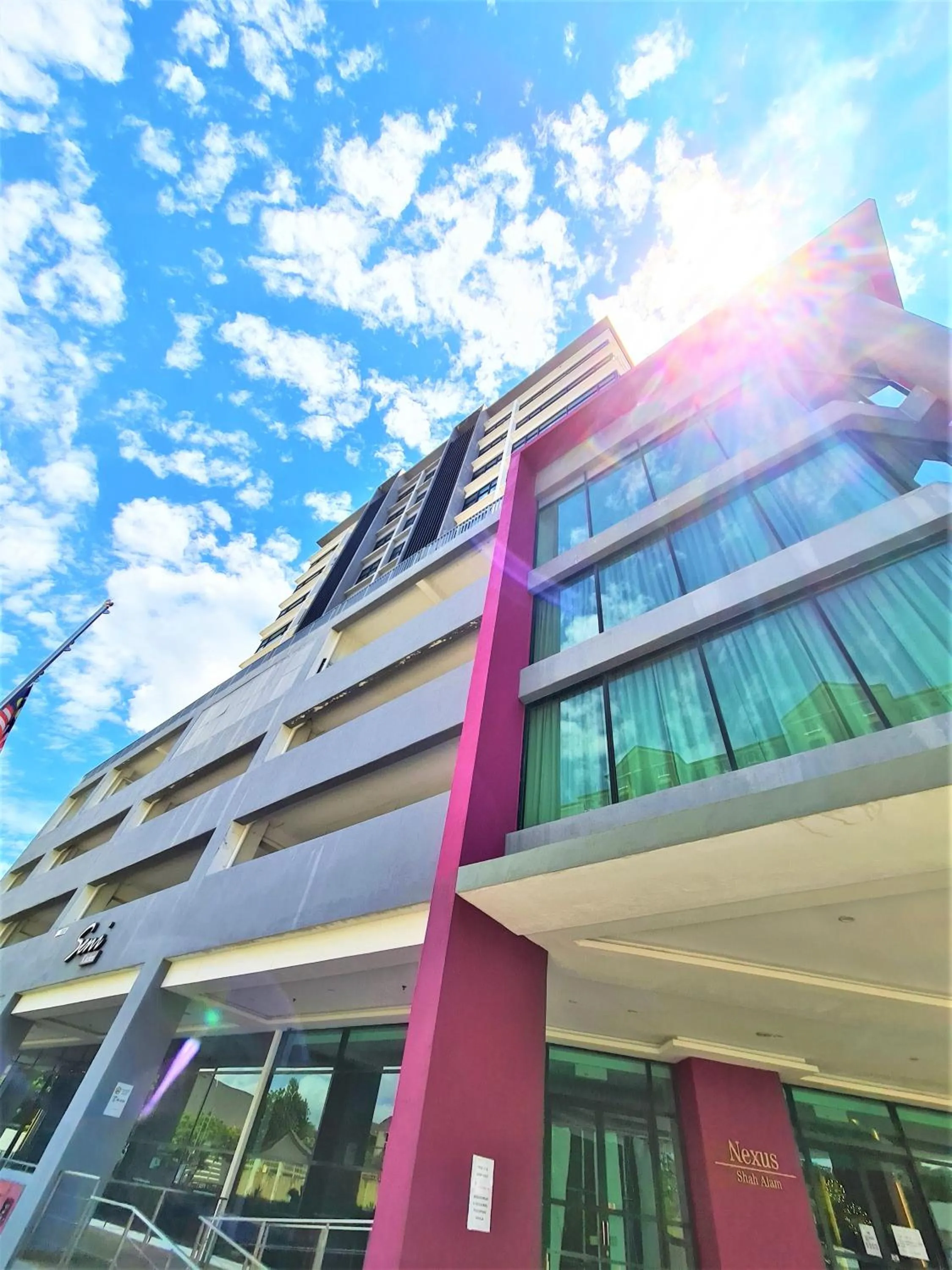 Property building in Nexus Business Suite Hotel