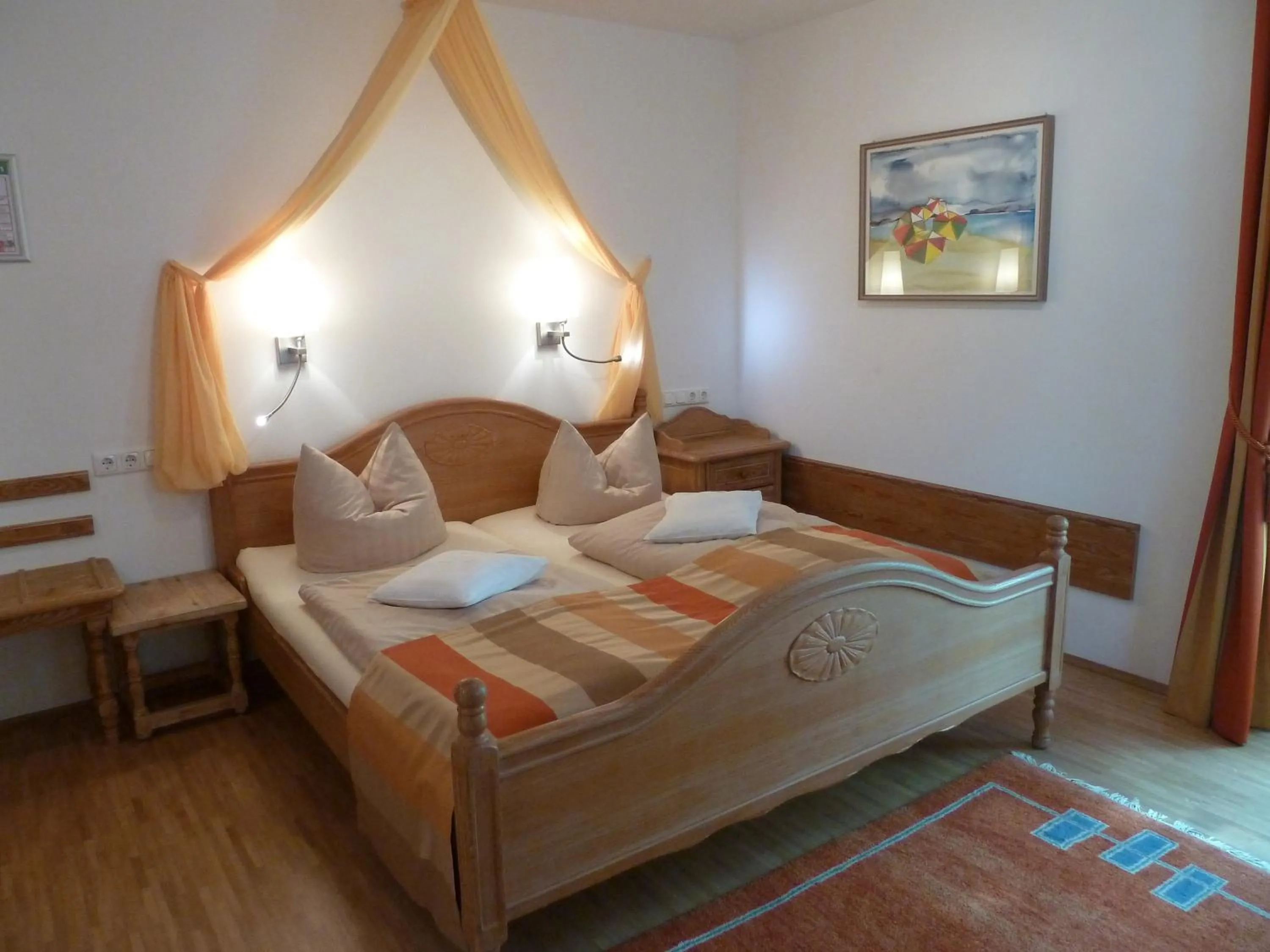 Bedroom, Bed in Landhaus Sassenhof