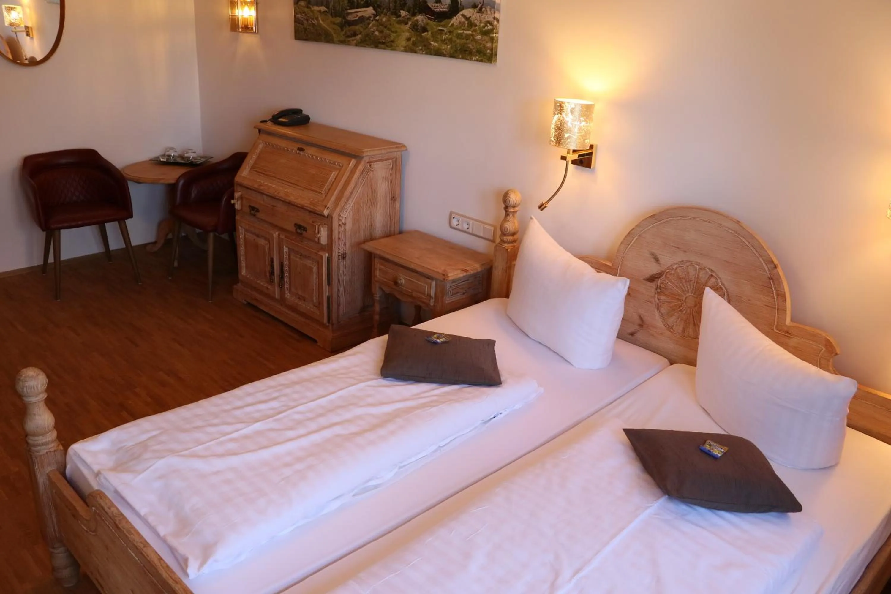 Bed in Landhaus Sassenhof