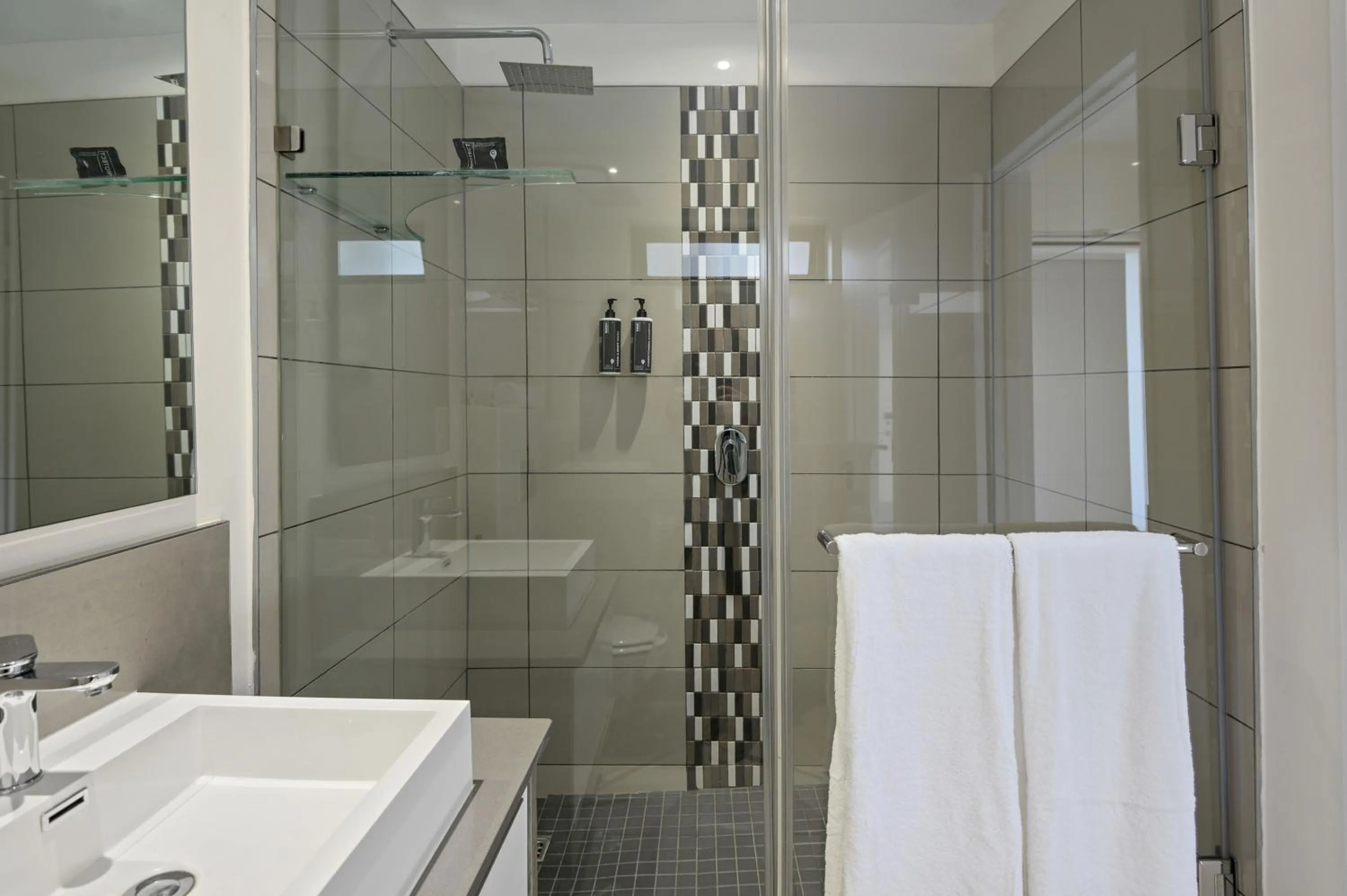 Shower in The Capital on Bath