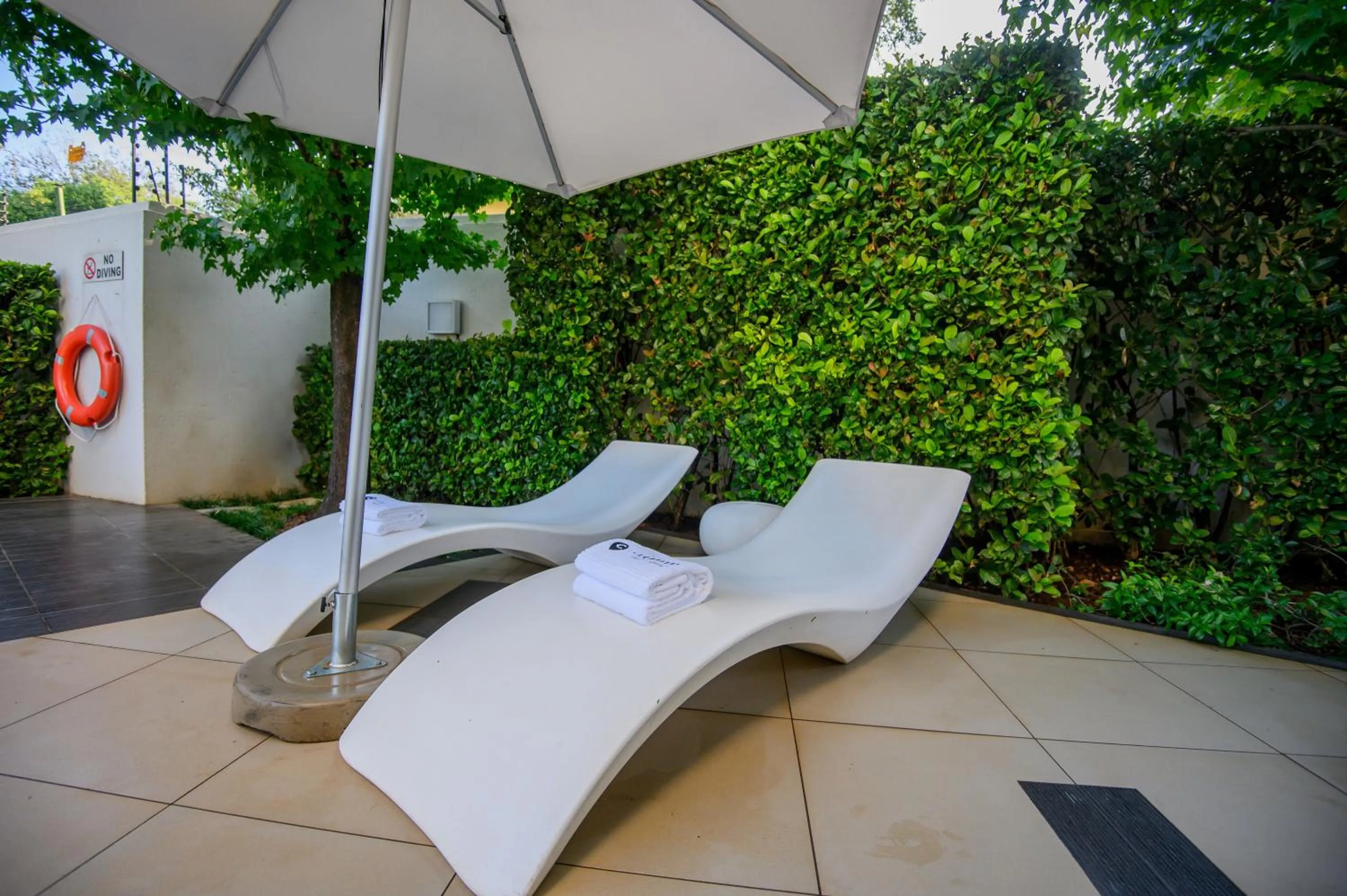 sunbed in The Capital on Bath