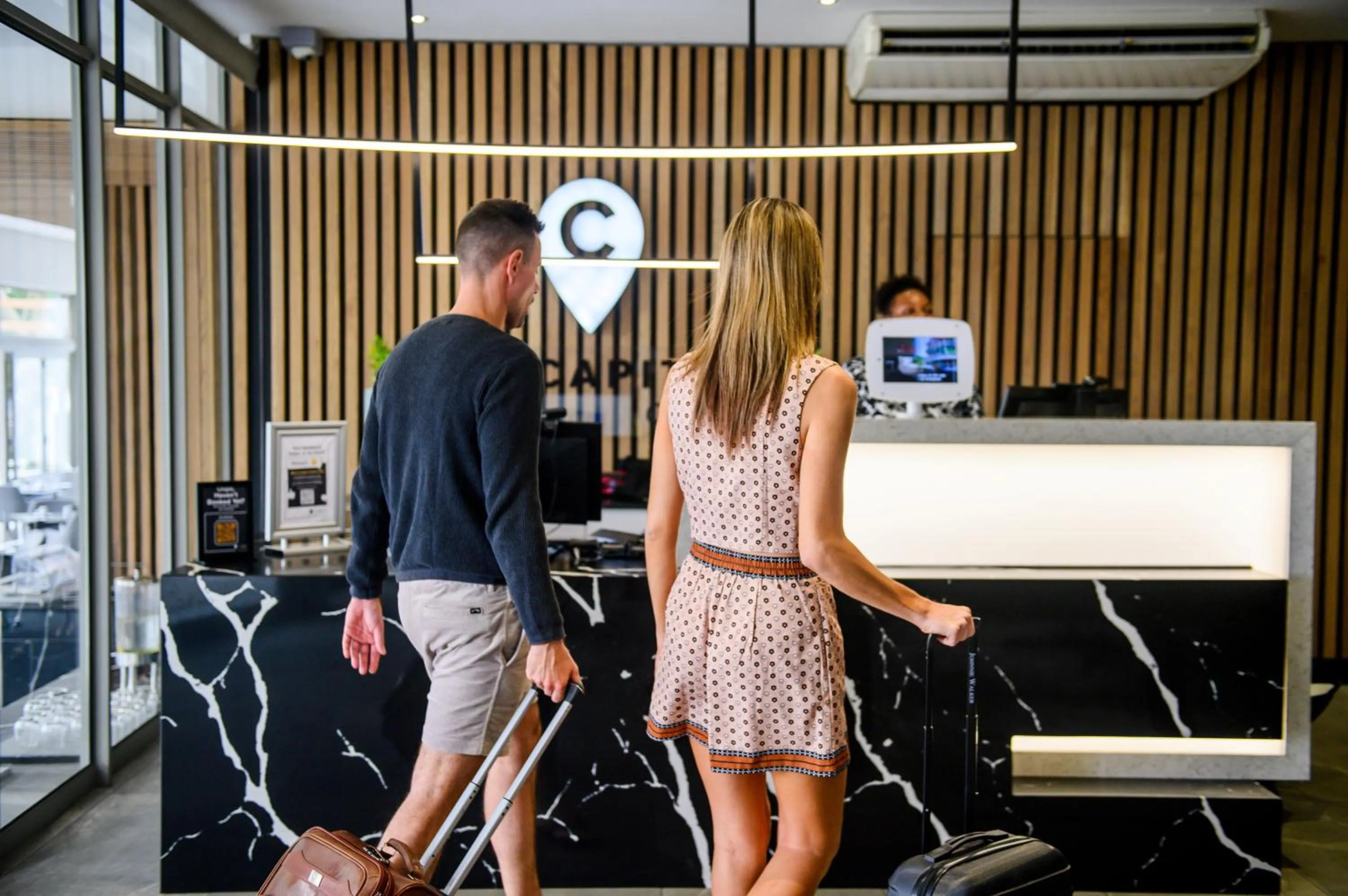 Lobby or reception in The Capital on Bath