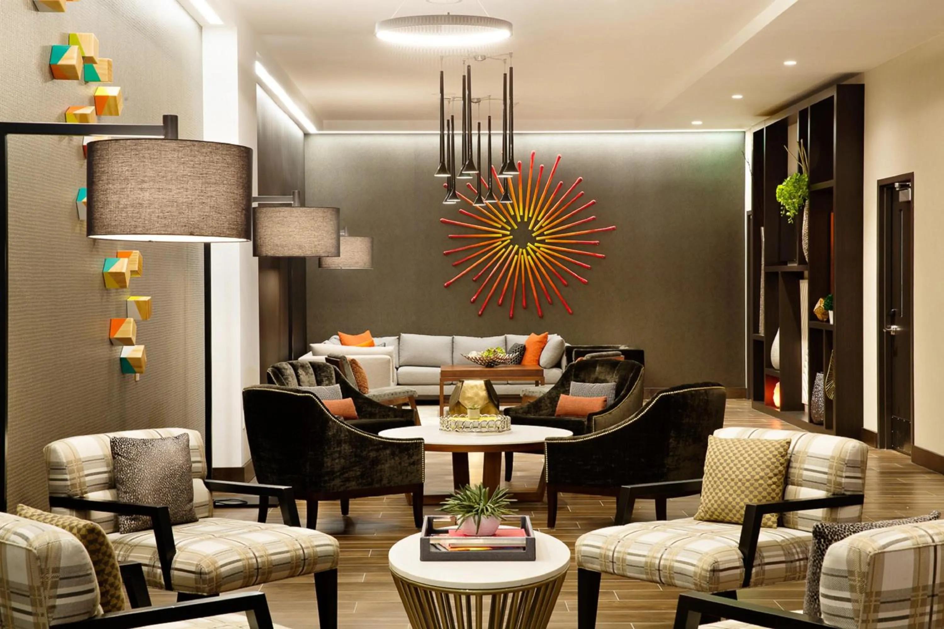 Lobby or reception in Hampton Inn & Suites Dallas Downtown