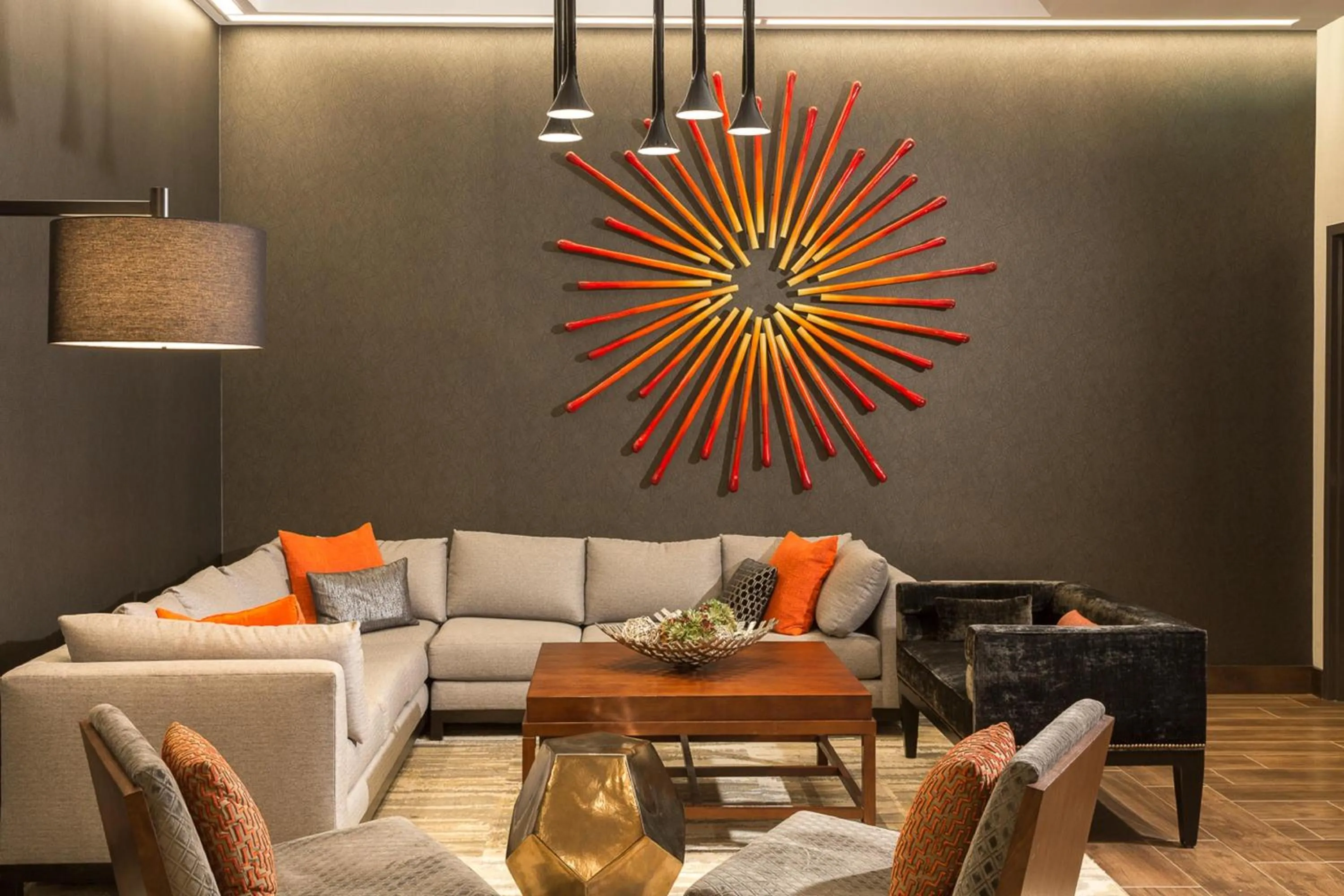 Lobby or reception in Hampton Inn & Suites Dallas Downtown