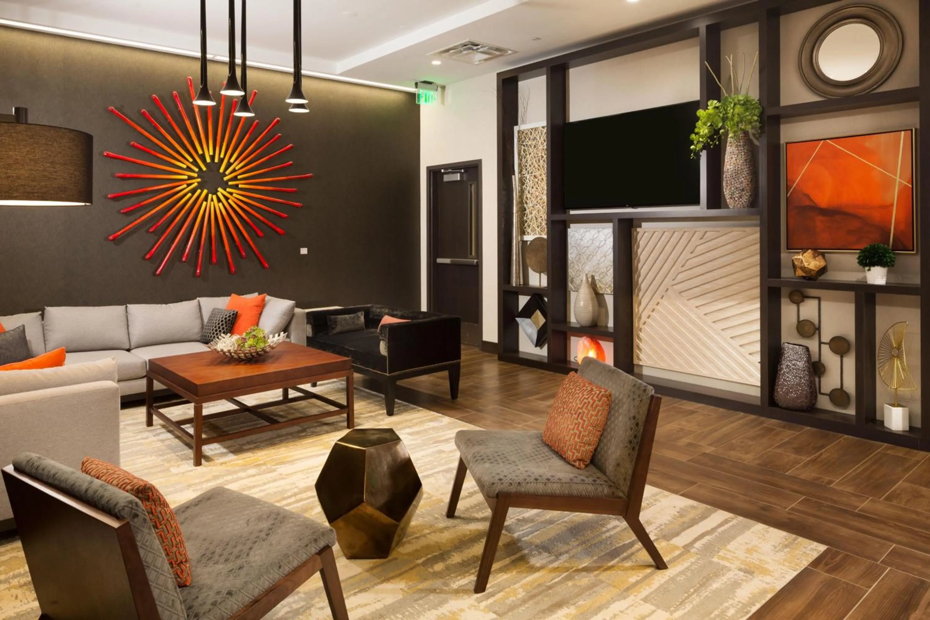 Lobby or reception in Hampton Inn & Suites Dallas Downtown