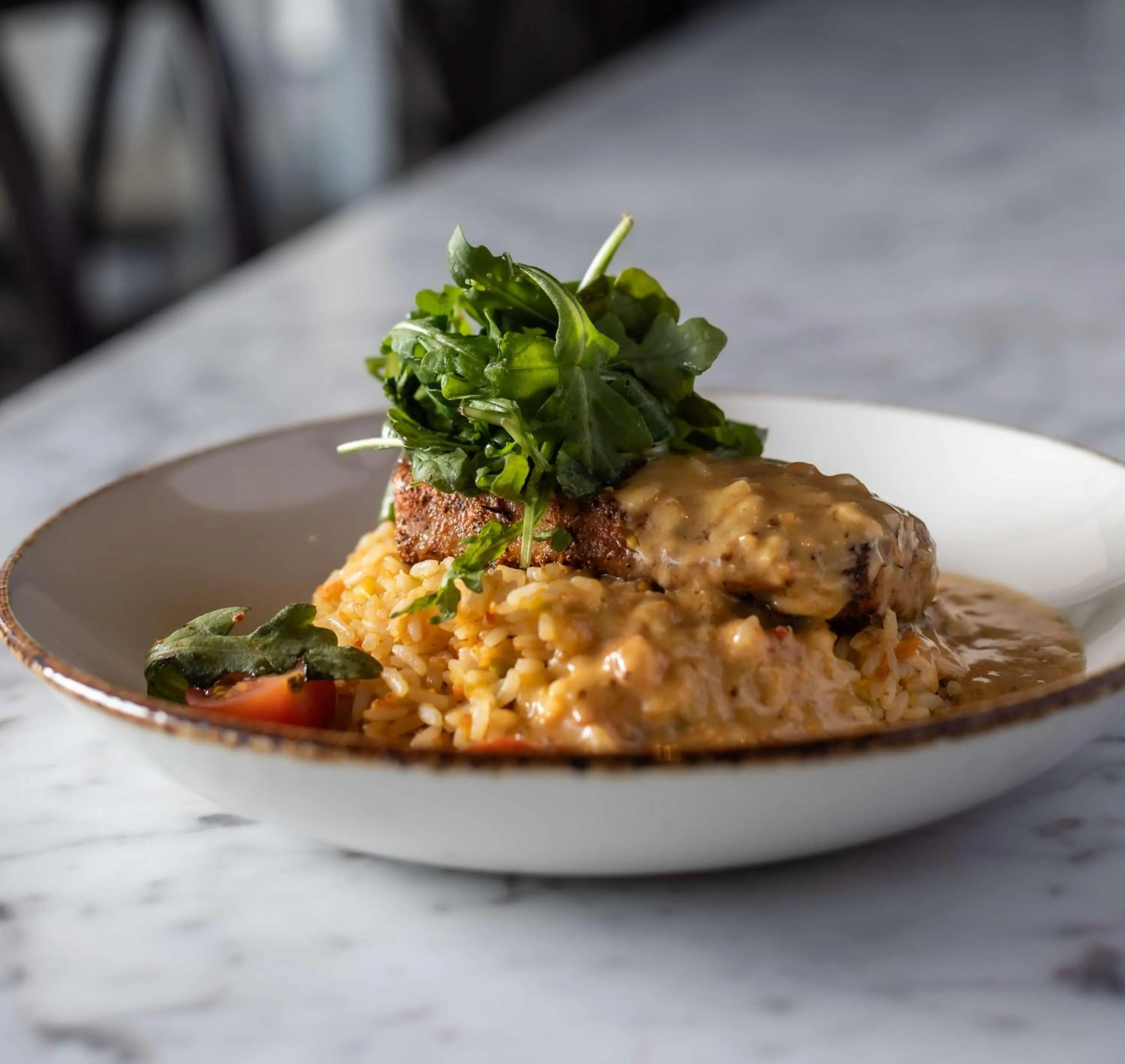 Restaurant/places to eat in Hilton Garden Inn Downtown Dallas