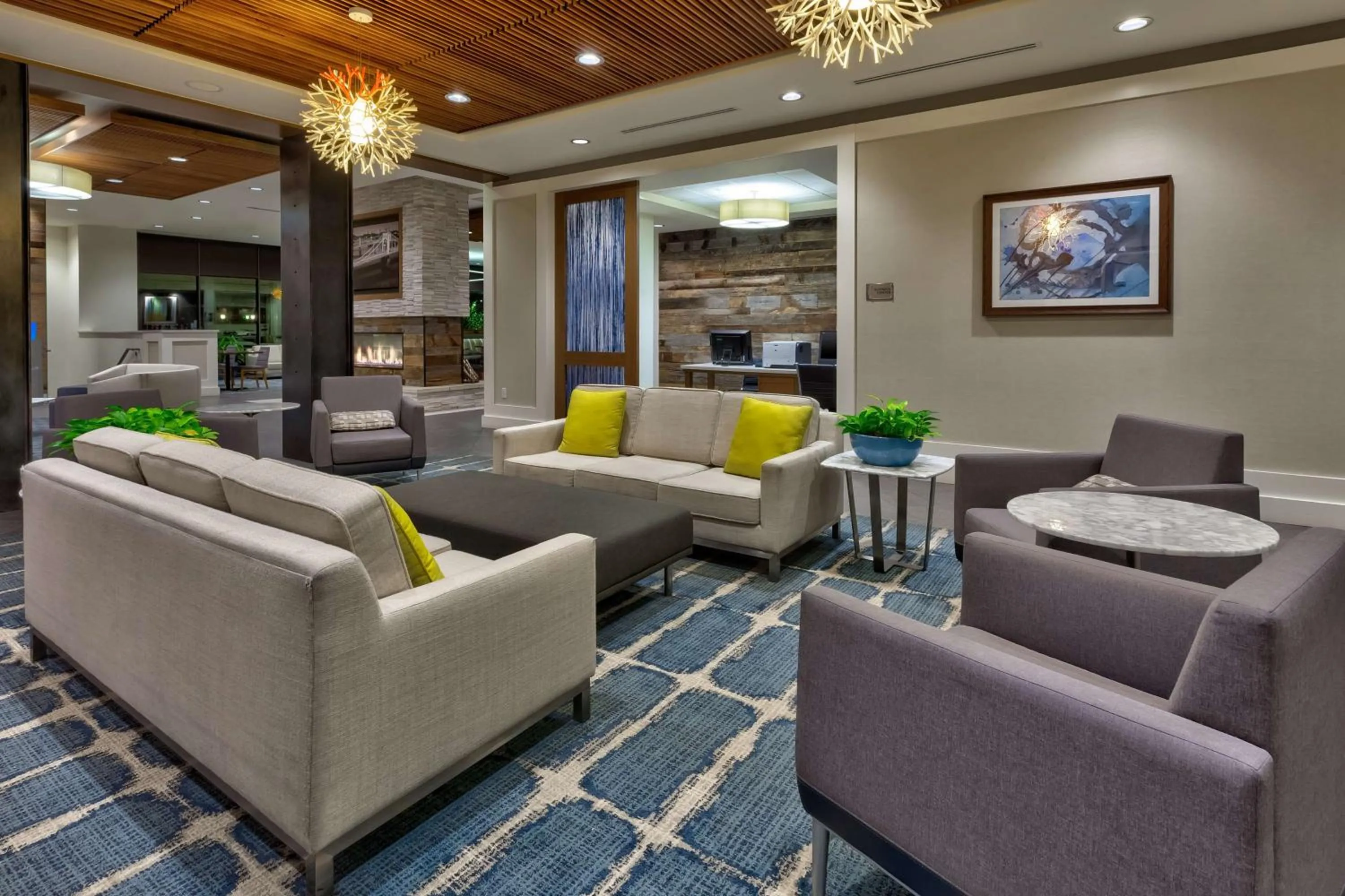 Lobby or reception in Homewood Suites by Hilton Pittsburgh Downtown