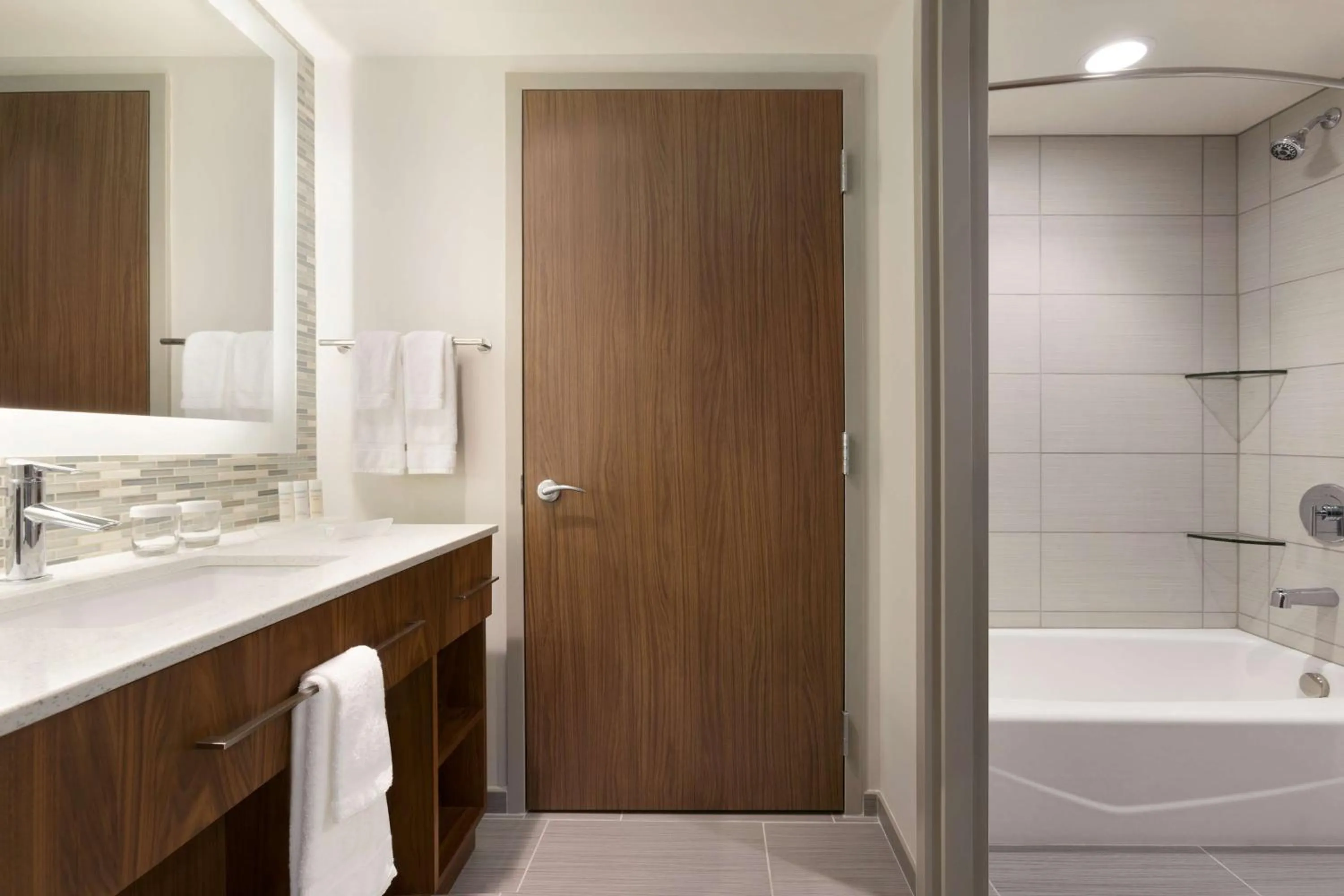 Bathroom in Homewood Suites by Hilton Pittsburgh Downtown