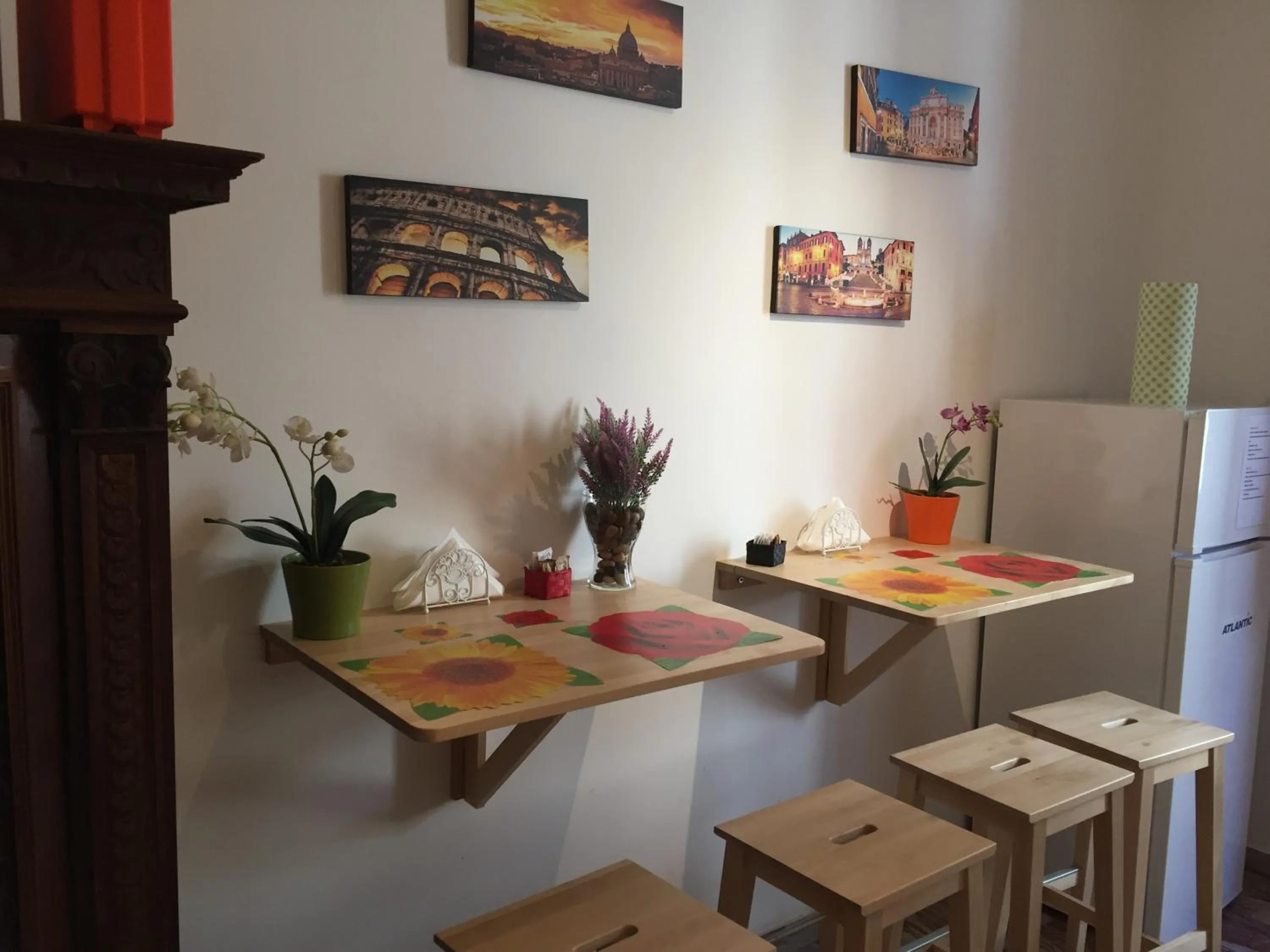 Communal lounge/ TV room in B&B Isolatiberina