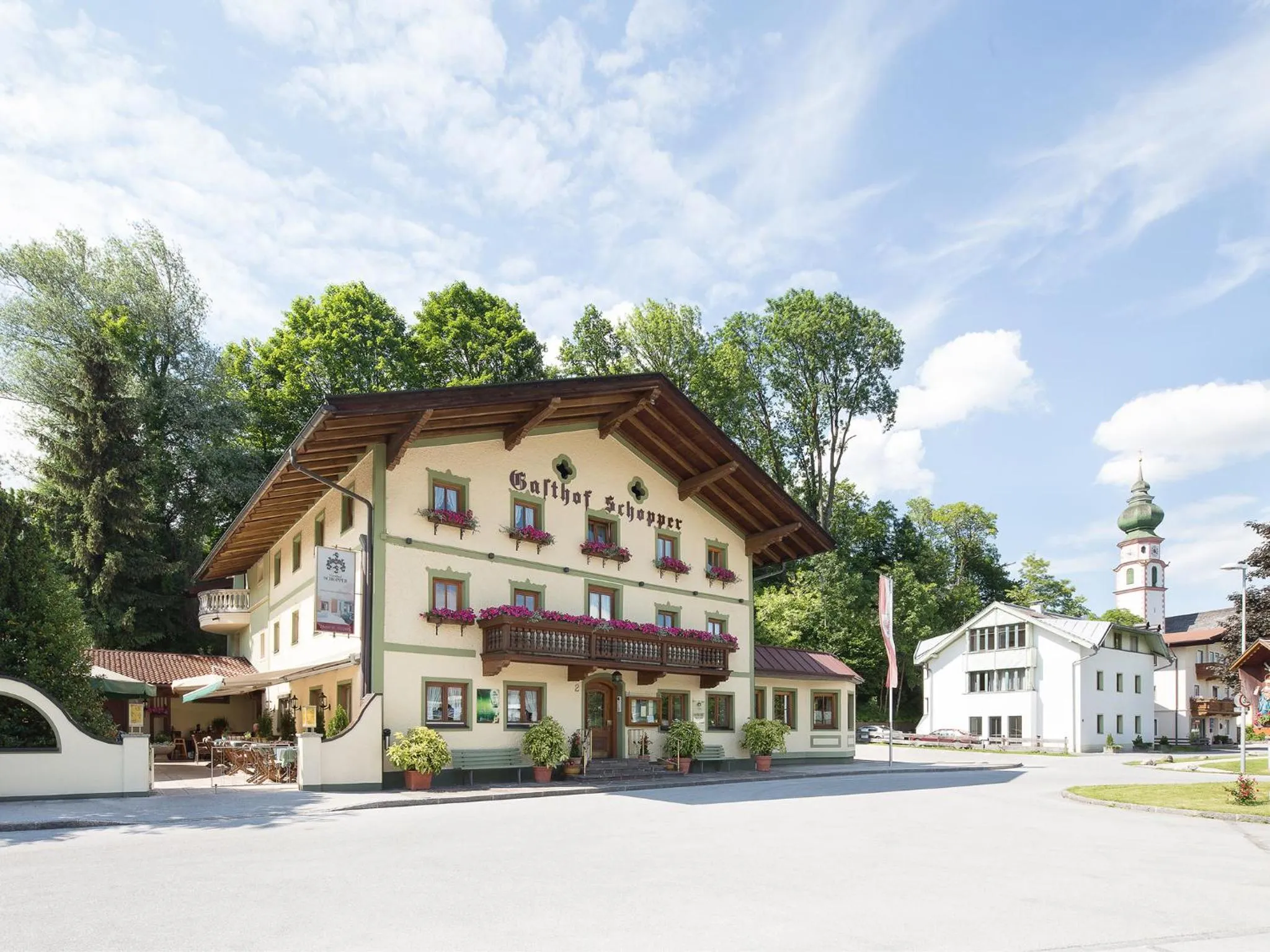 Property building in Gasthof Schopper