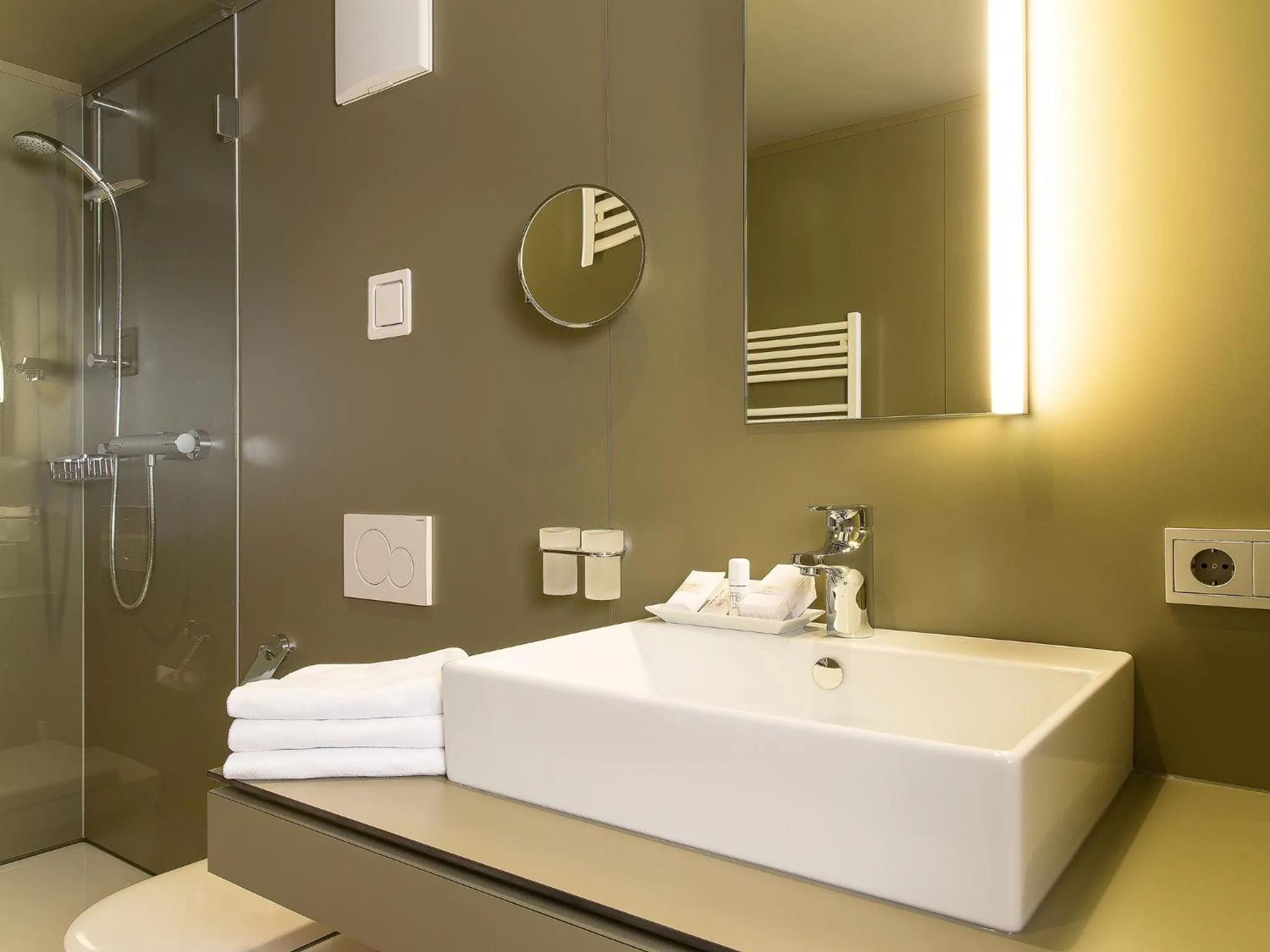 Bathroom in Gasthof Schopper