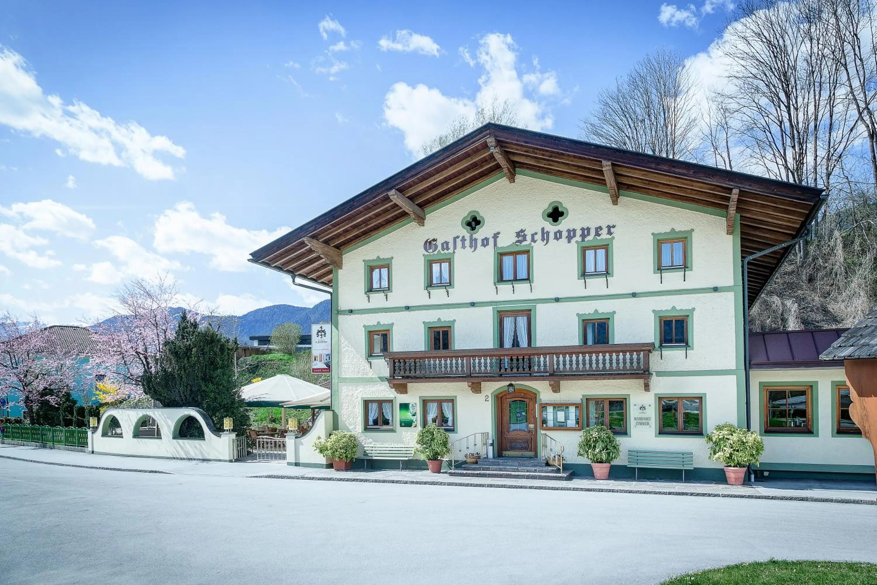 Property building in Gasthof Schopper