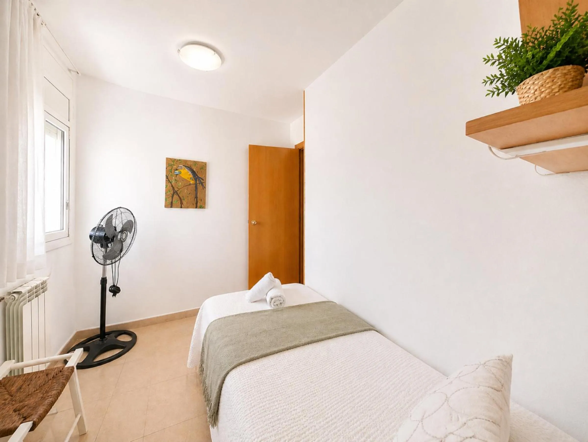 Bedroom, Bed in Atico Duplex Coral