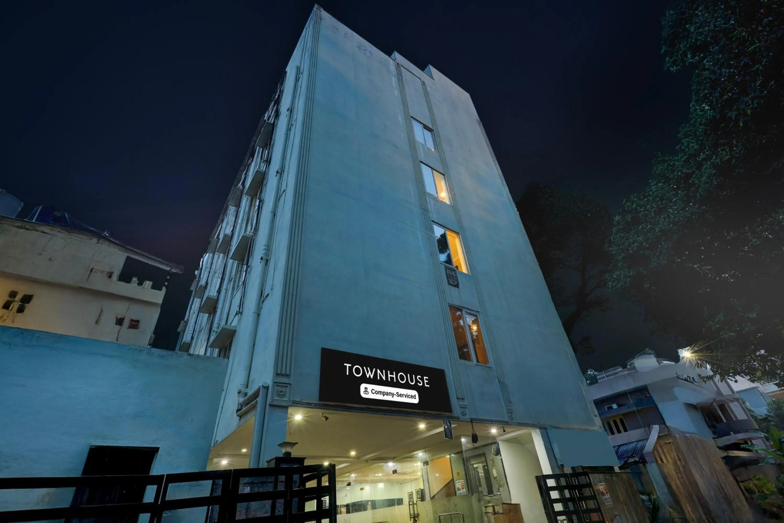 Facade/entrance in Townhouse Benz Circle MG Road
