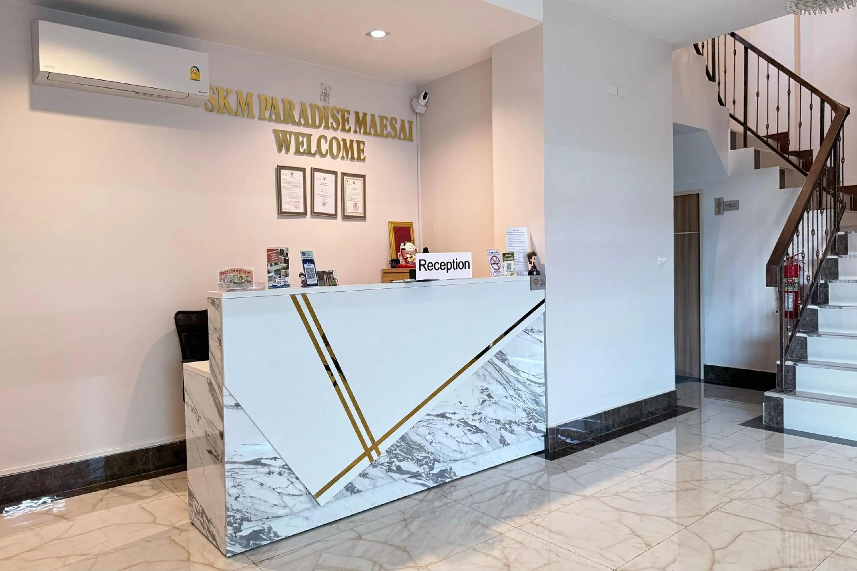 Lobby or reception in SKM Paradise Mae Sai