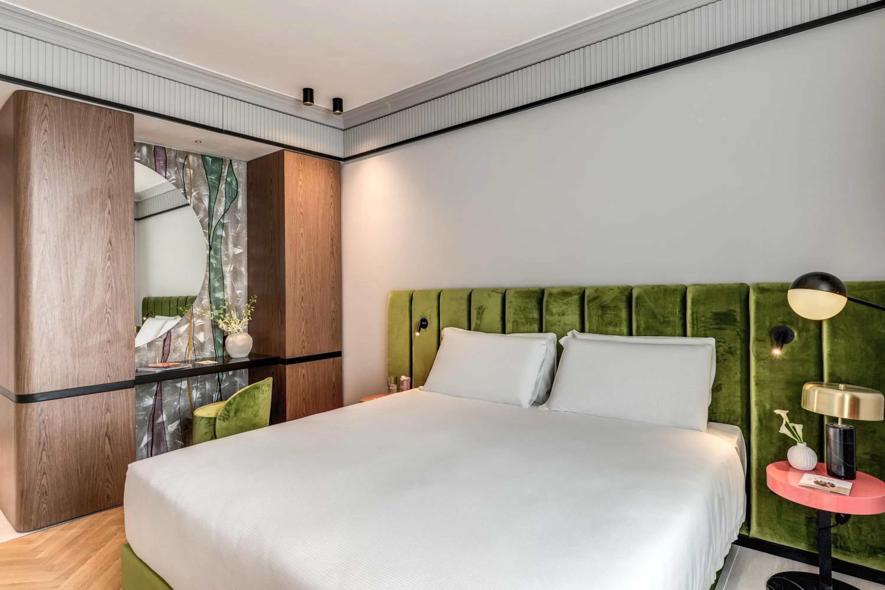 Bed in Prassede Boutique Hotel