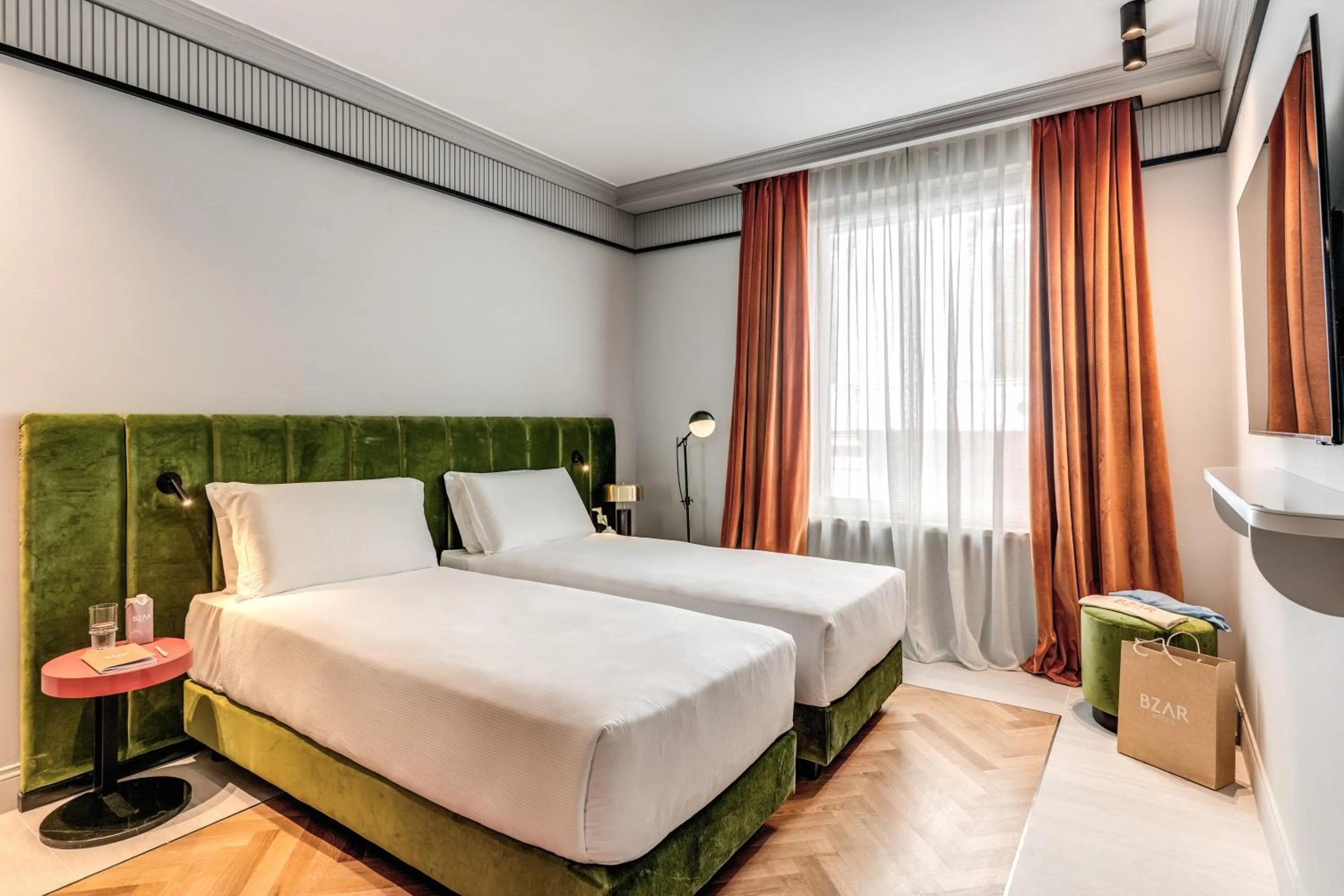 Bed in Prassede Boutique Hotel